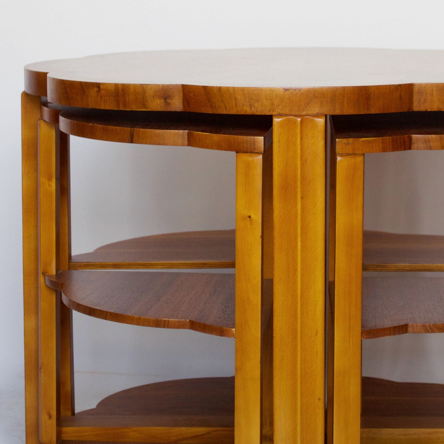 Art Deco Nest of Tables by Harry & Lou Epstein - Art Deco Coffee Tables -  Jeroen Markies Art Deco