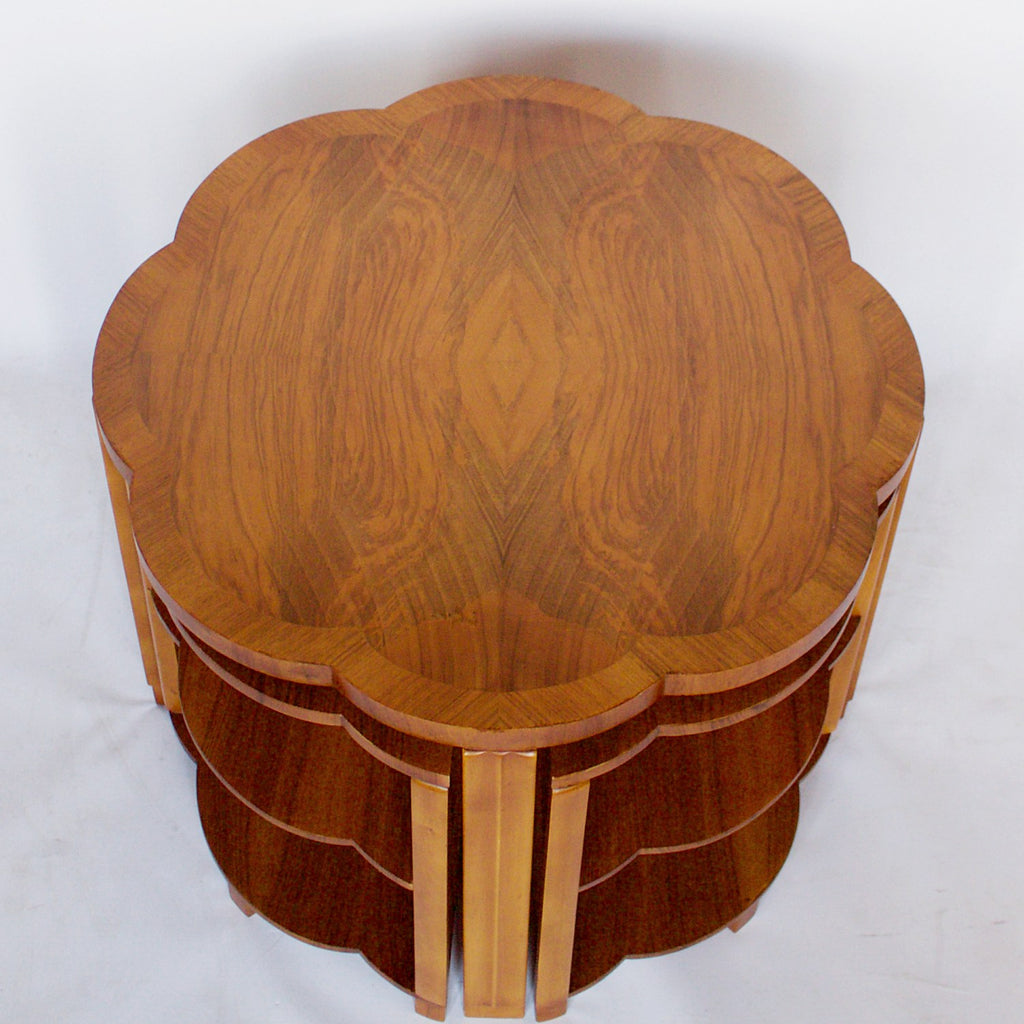 Art Deco Nest of Tables by Harry & Lou Epstein - Art Deco Coffee Tables -  Jeroen Markies Art Deco