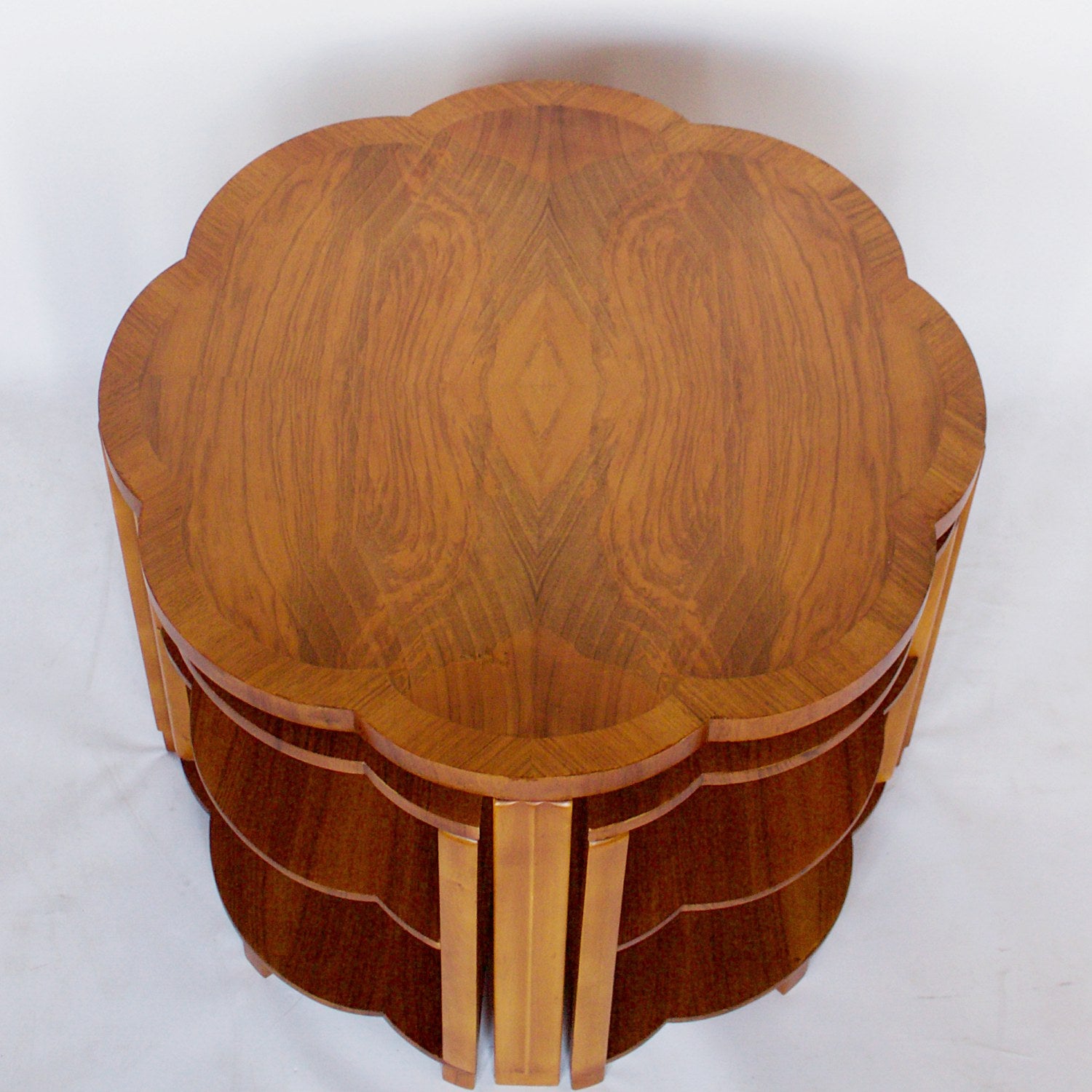 Art Deco Nest of Tables by Harry & Lou Epstein - Art Deco Coffee Tables -  Jeroen Markies Art Deco
