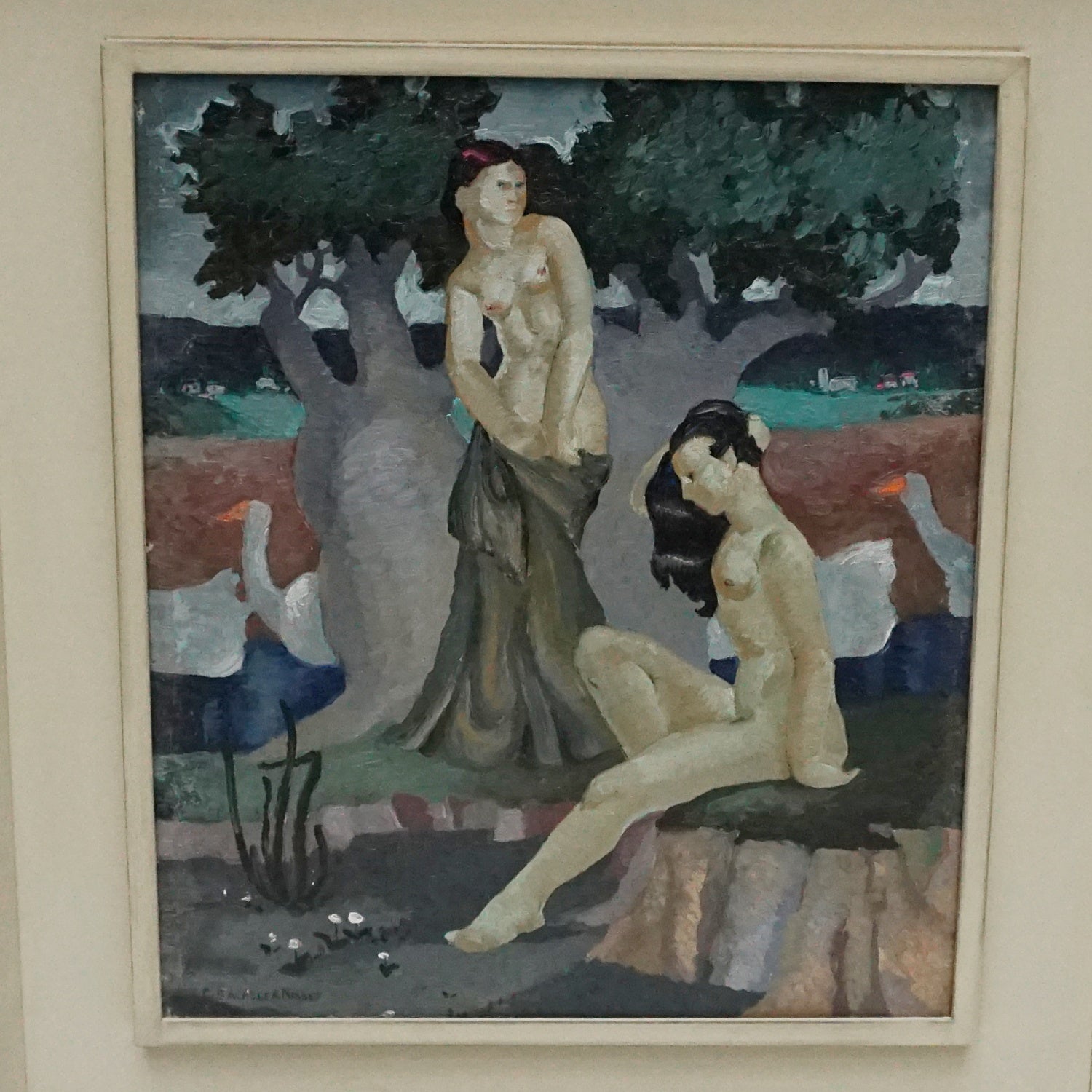Christine Bacheler Nisbet Oil on Board Painting - Art Deco Art- Paintings - Jeroen Markies Art Deco