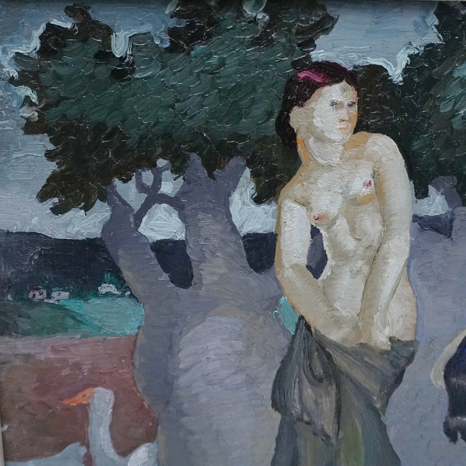 Christine Bacheler Nisbet Oil on Board Painting - Art Deco Art- Paintings - Jeroen Markies Art Deco