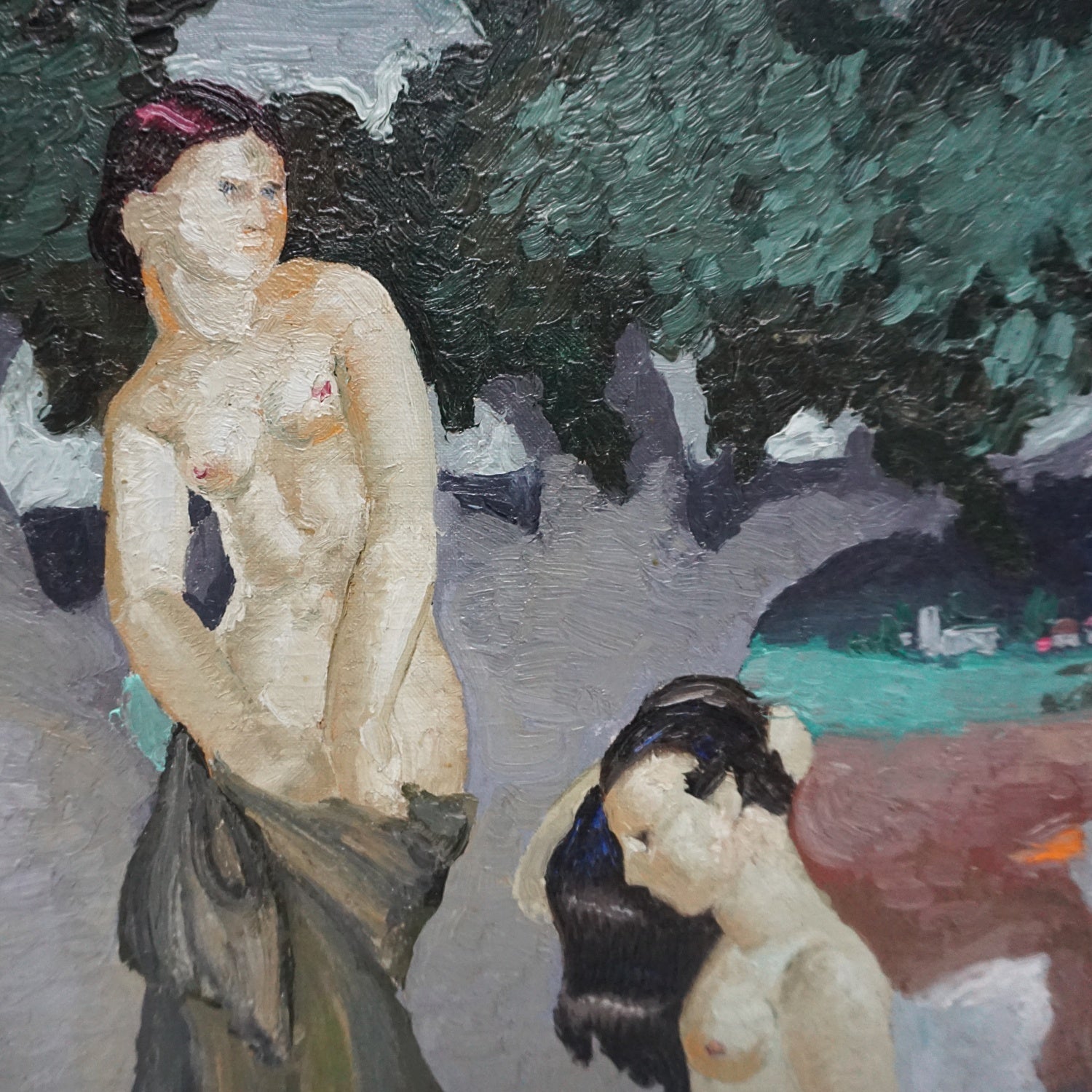 Christine Bacheler Nisbet Oil on Board Painting - Art Deco Art- Paintings - Jeroen Markies Art Deco