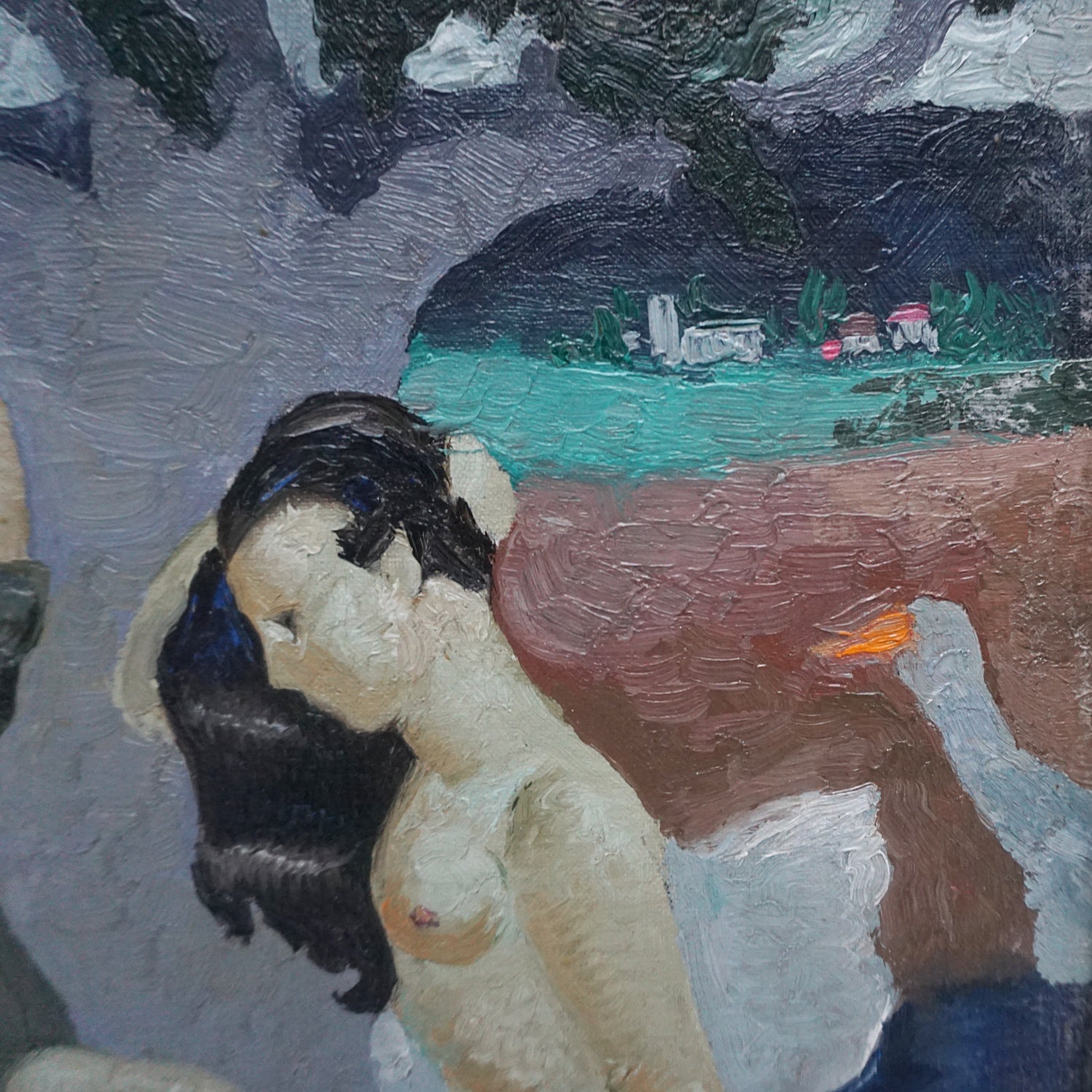 Christine Bacheler Nisbet Oil on Board Painting - Art Deco Art- Paintings - Jeroen Markies Art Deco