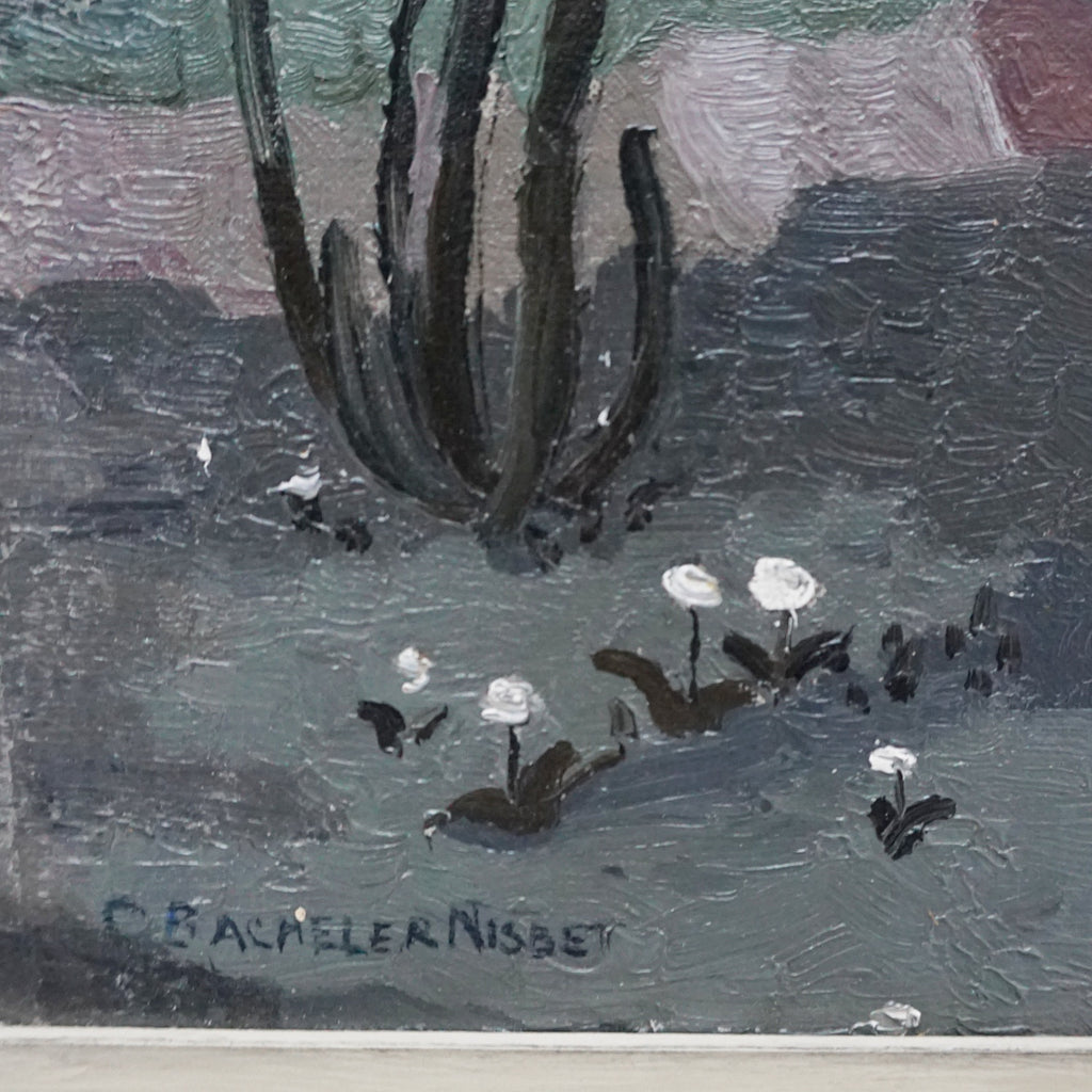 Christine Bacheler Nisbet Oil on Board Painting - Art Deco Art- Paintings - Jeroen Markies Art Deco