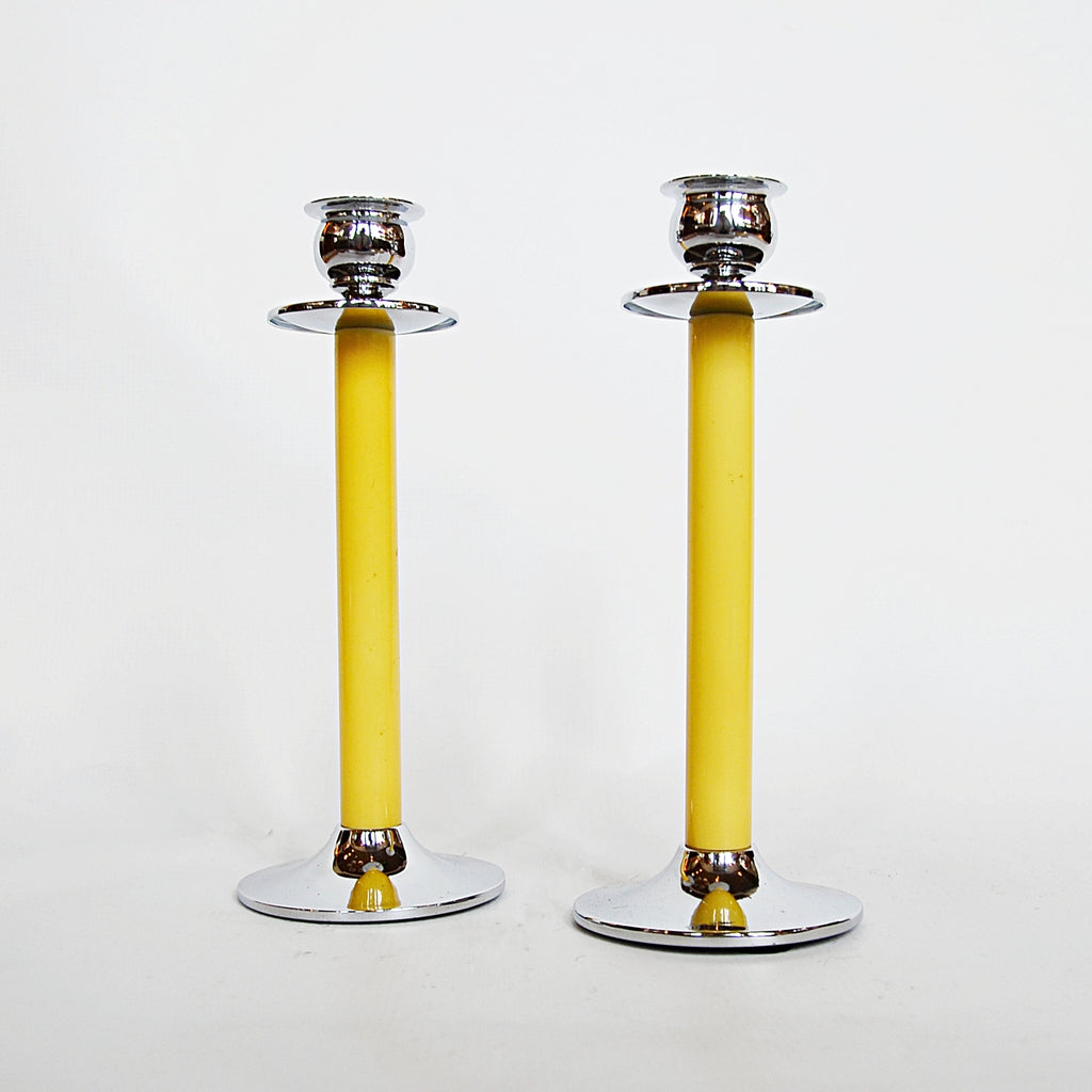 A Pair of Art Deco Candlesticks Jeroen Markies Art Deco