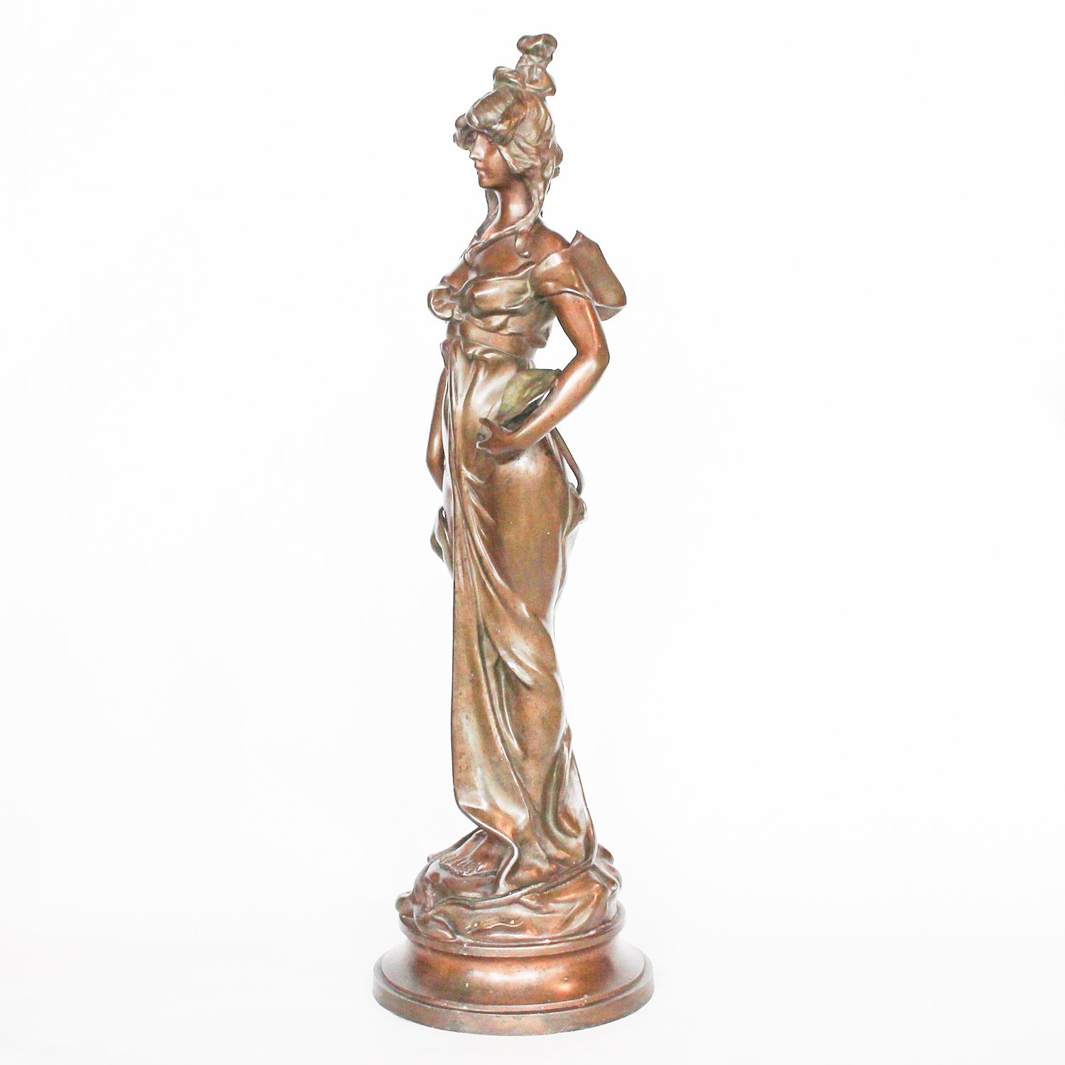 Odalisque - Paul Célestin Nanteuil-LeBoeuf - Art deco sculpture - Jeroen Markies Art Deco