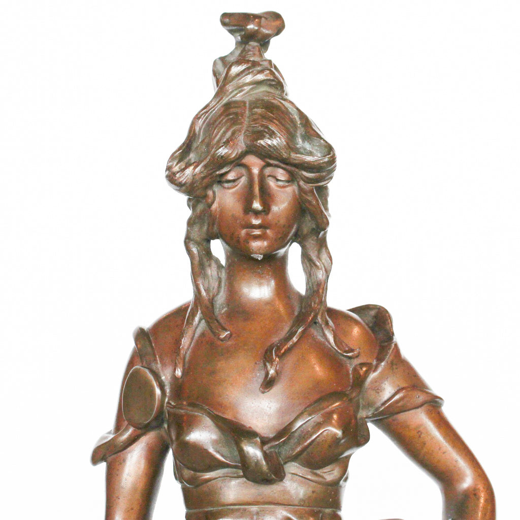 Odalisque - Paul Célestin Nanteuil-LeBoeuf - Art deco sculpture - Jeroen Markies Art Deco