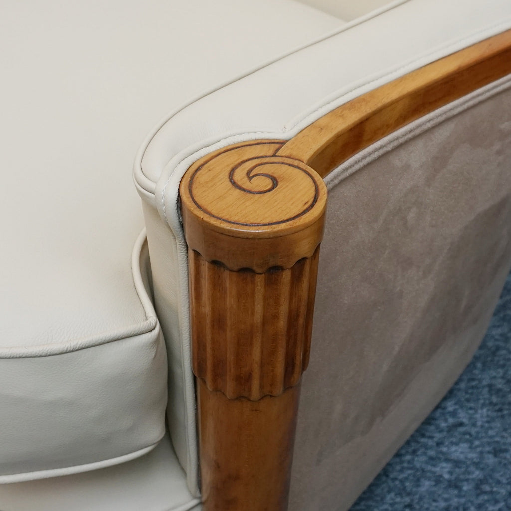 Vintage Pair of Art Deco Lounge Chairs by Maurice Adams Circa 1930 - Jeroen Markies Art Deco