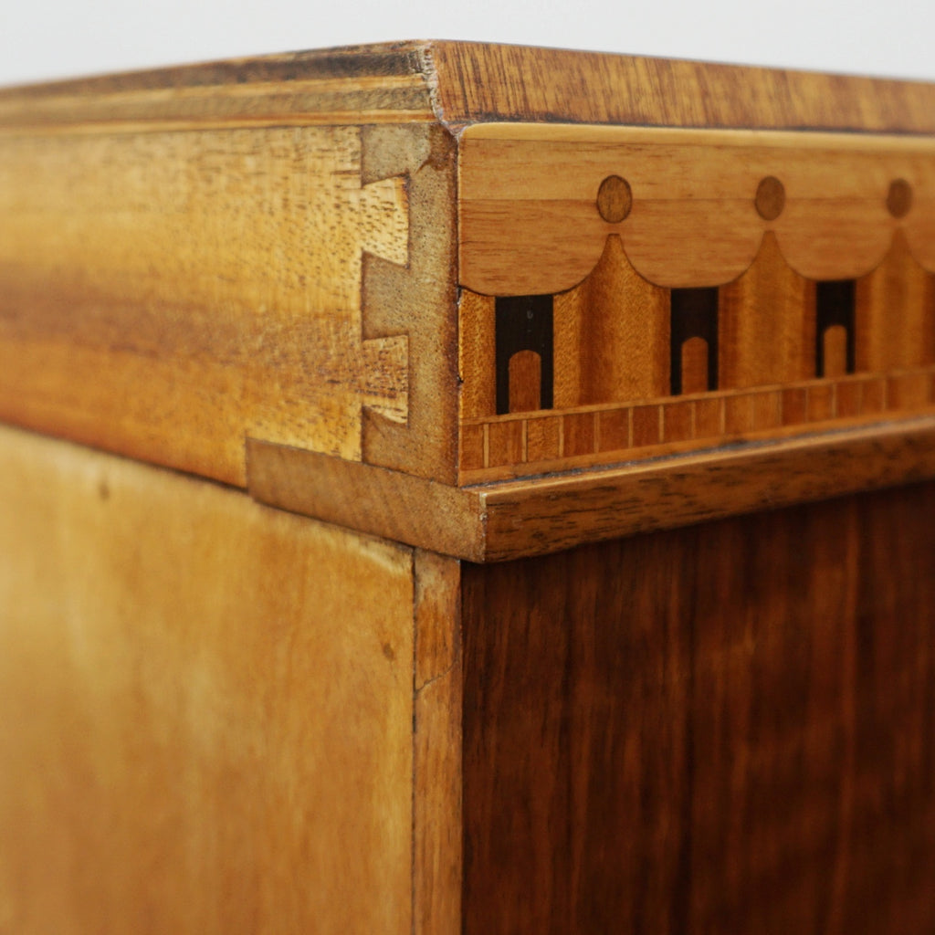 Vintage Original and Unique Art Deco Pair of Chest of Drawers English Circa 1925 - Jeroen Markies Art Deco