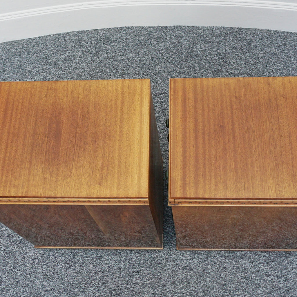 Vintage Original and Unique Art Deco Pair of Chest of Drawers English Circa 1925 - Jeroen Markies Art Deco