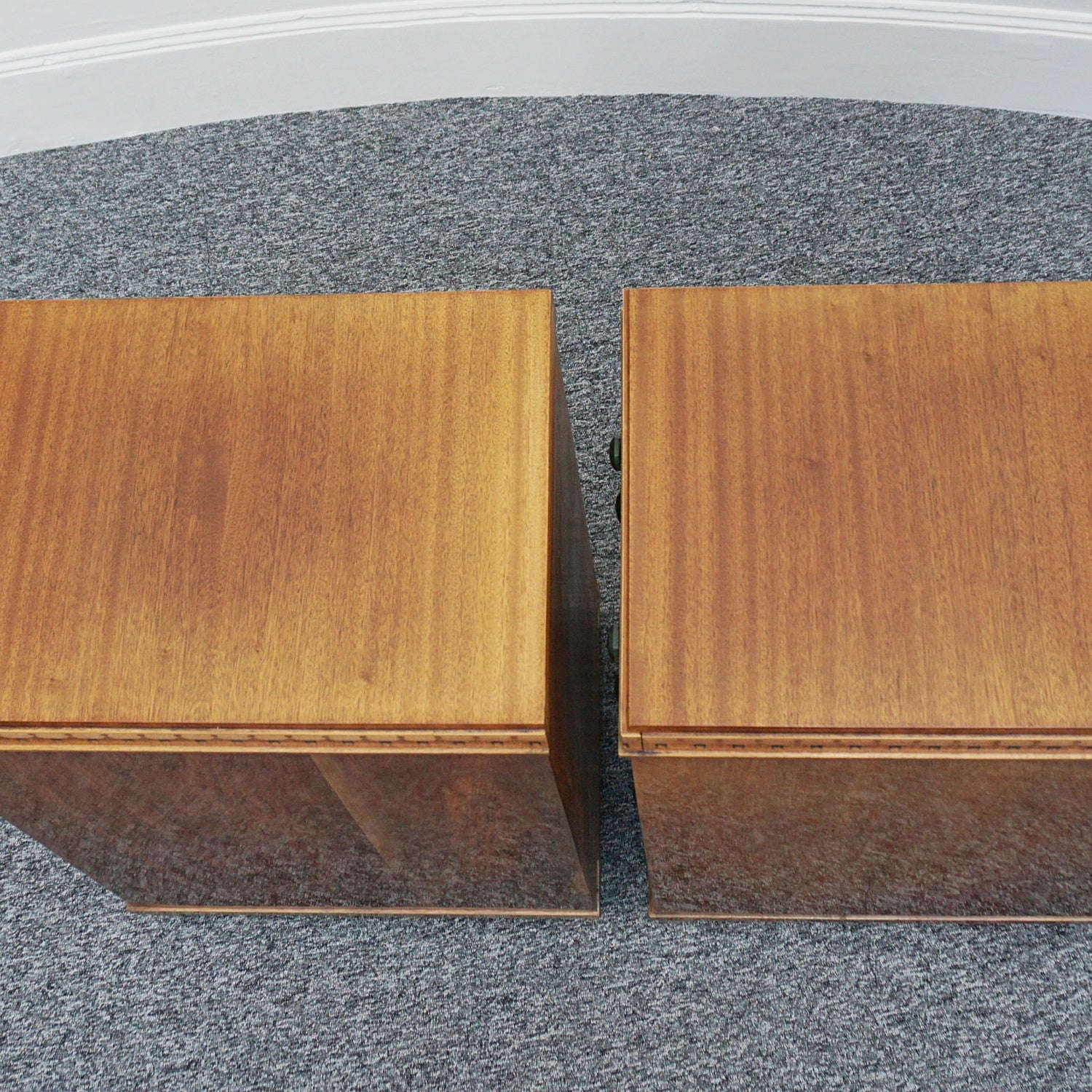 Vintage Original and Unique Art Deco Pair of Chest of Drawers English Circa 1925 - Jeroen Markies Art Deco