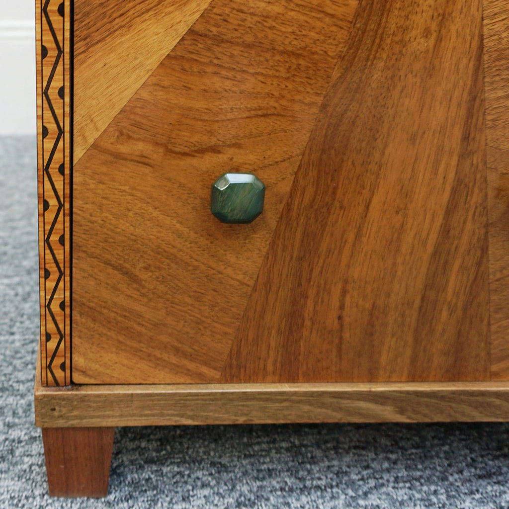 Vintage Original and Unique Art Deco Pair of Chest of Drawers English Circa 1925 - Jeroen Markies Art Deco