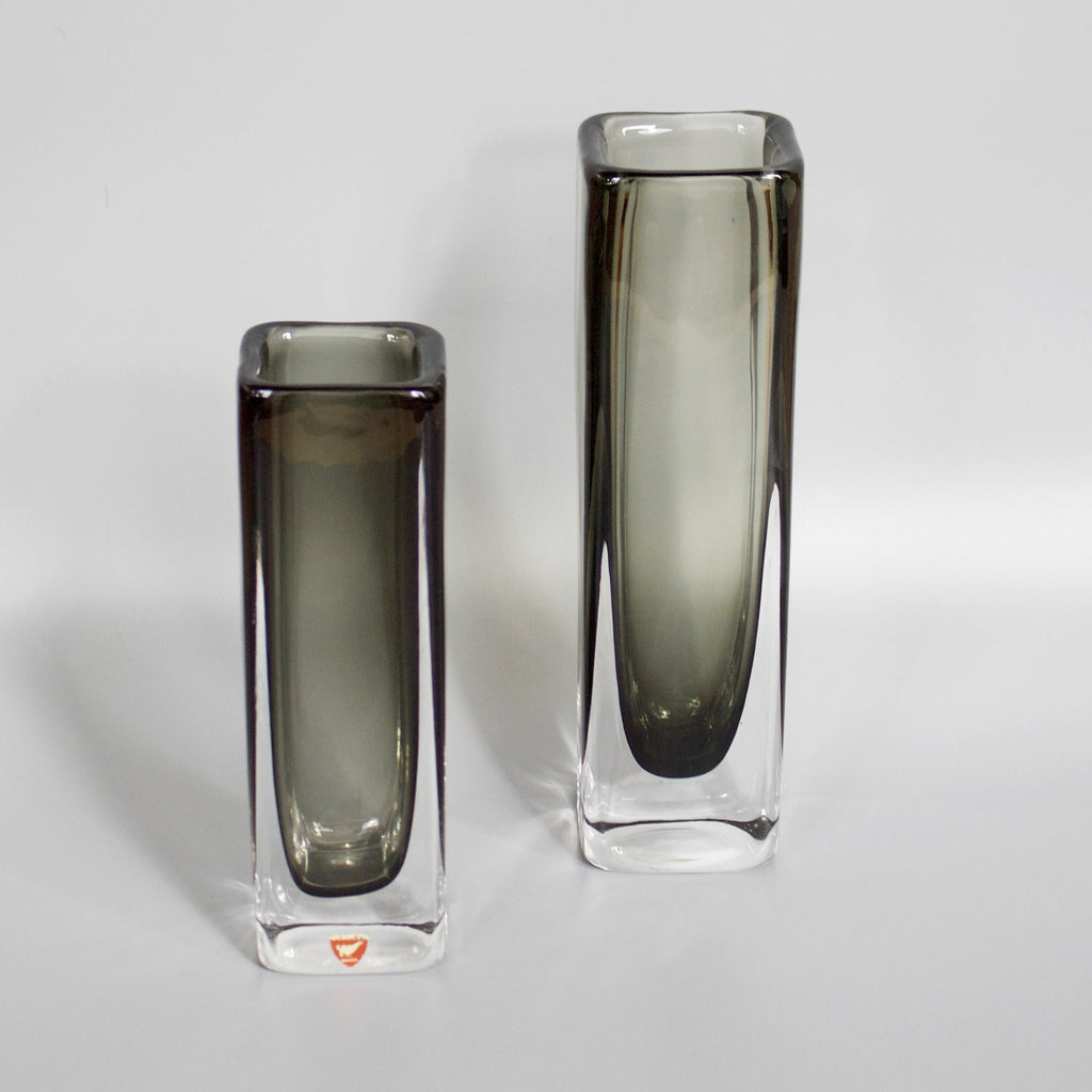 Pair of Glass Vases