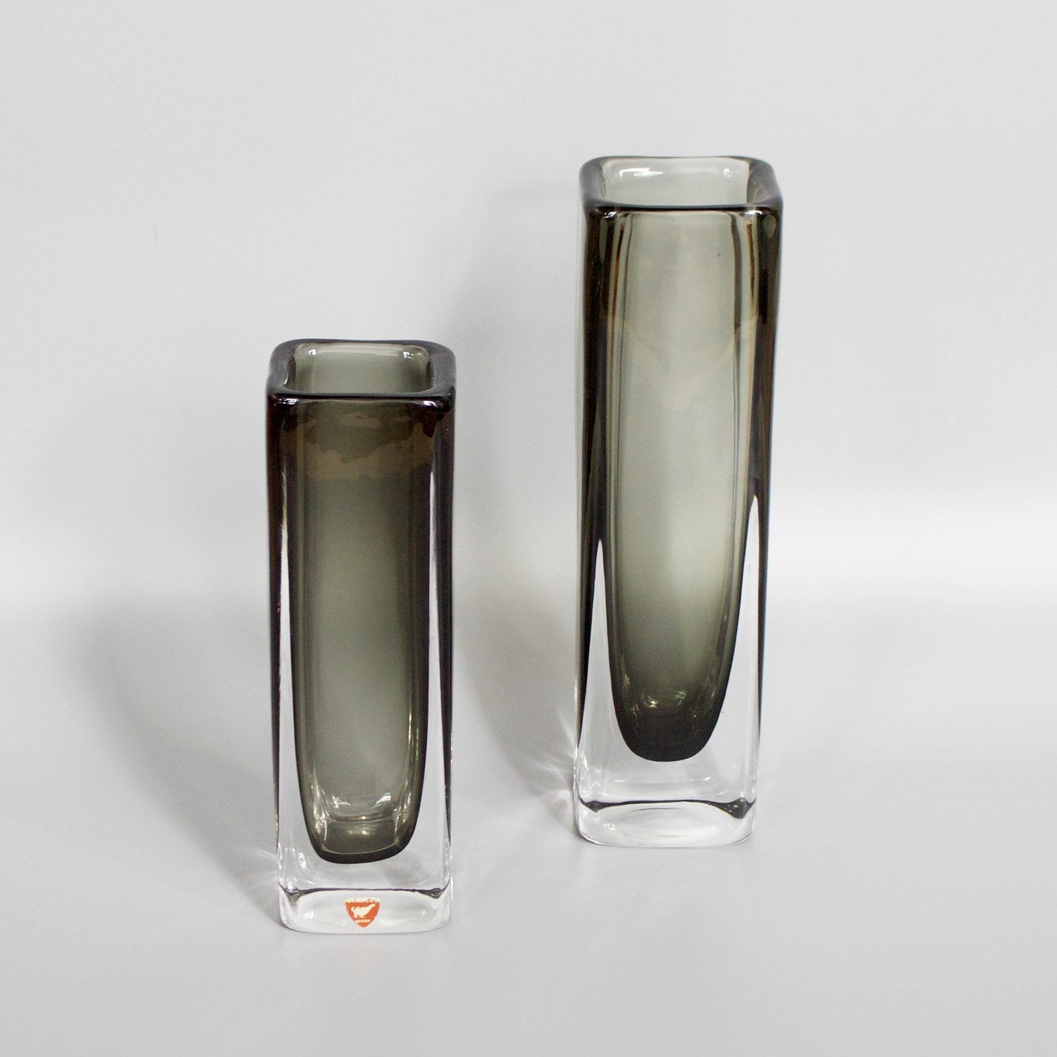 Pair of Glass Vases