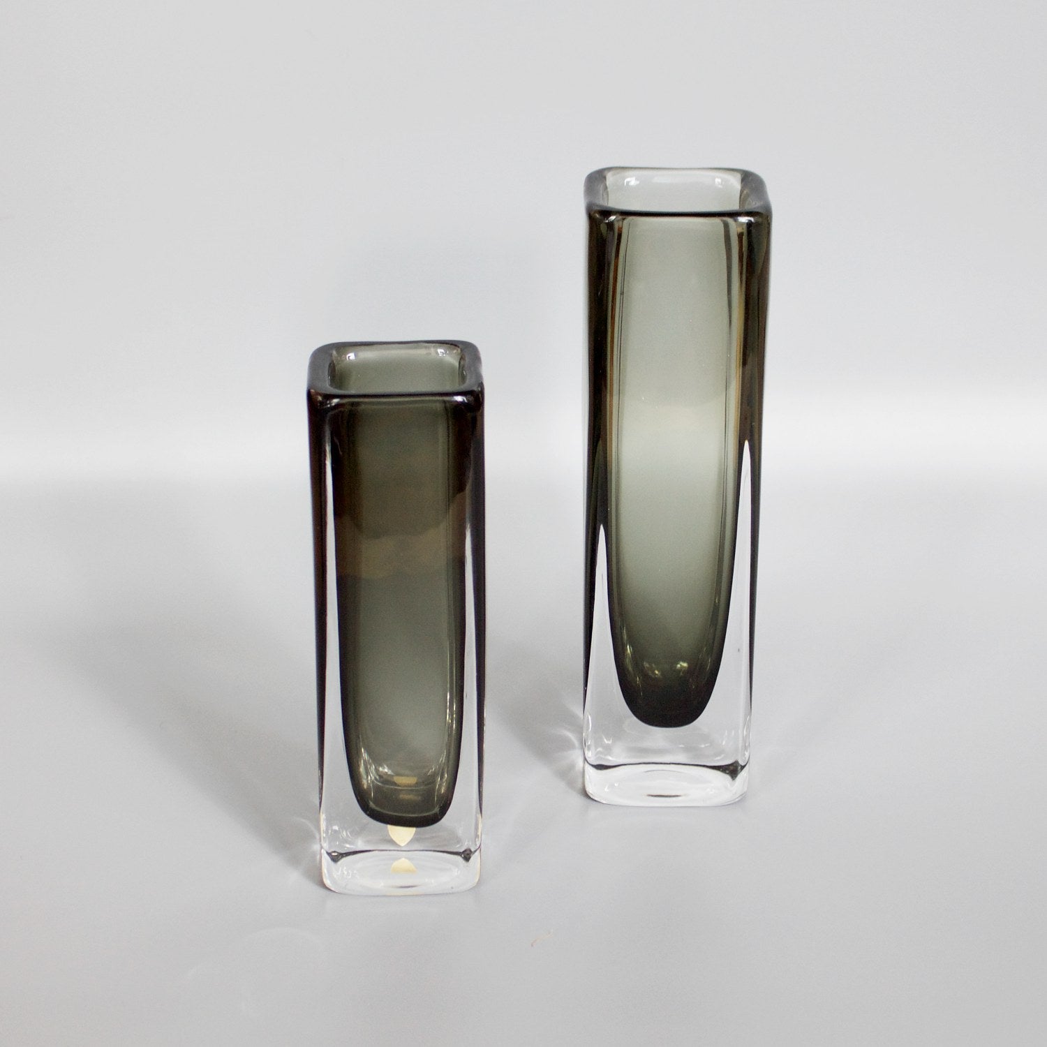 Pair of Glass Vases