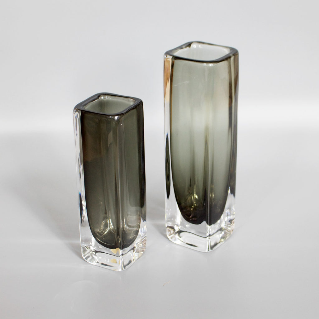 Pair of Glass Vases