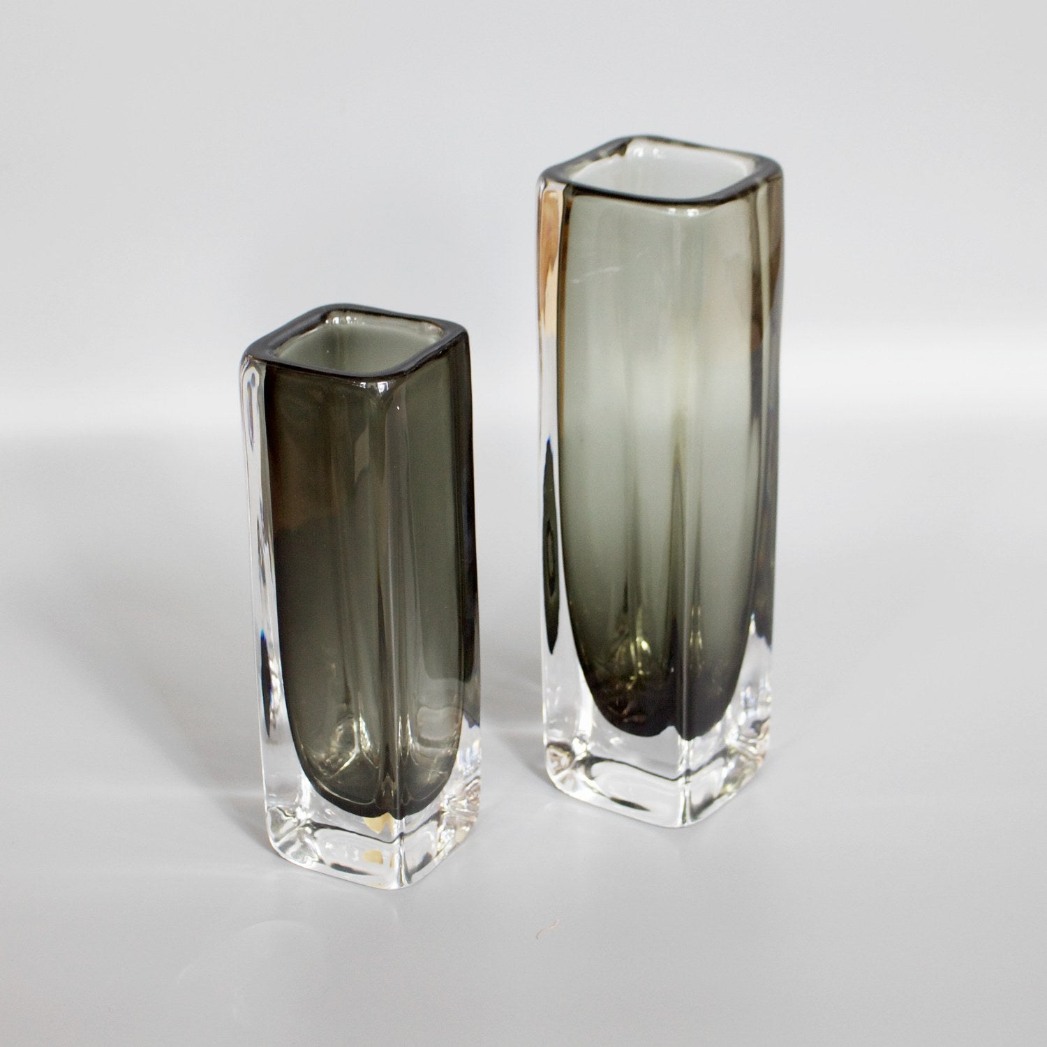 Pair of Glass Vases