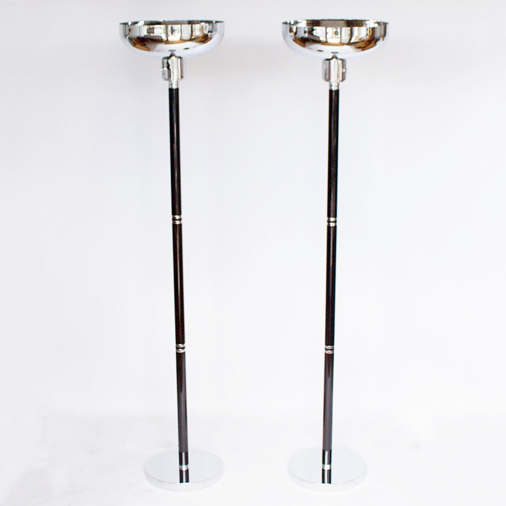 Pair of Uplighter Floor Lamps