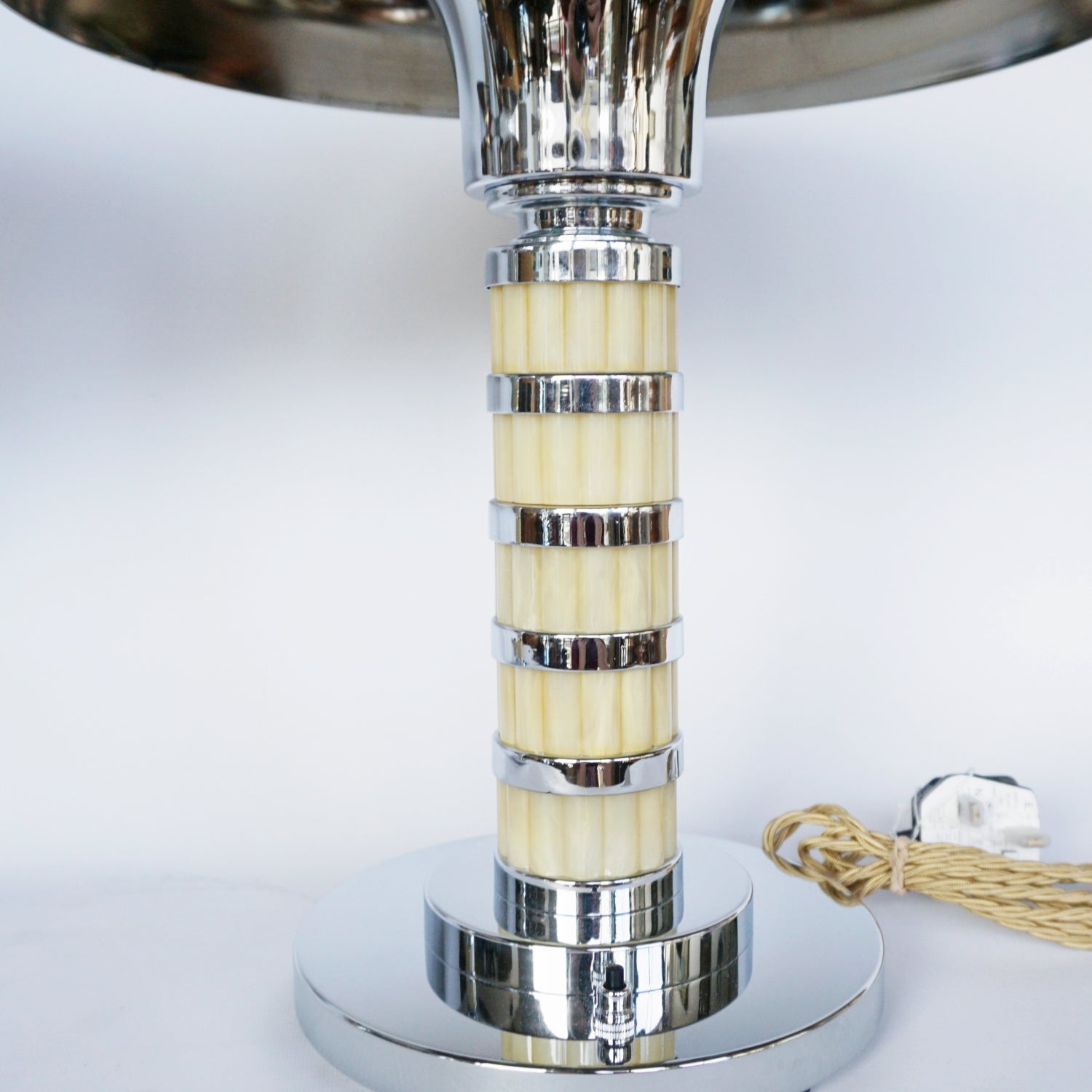 Art Deco Bakelite and Chrome Dome Lamps Jeroen Markies Art Deco 