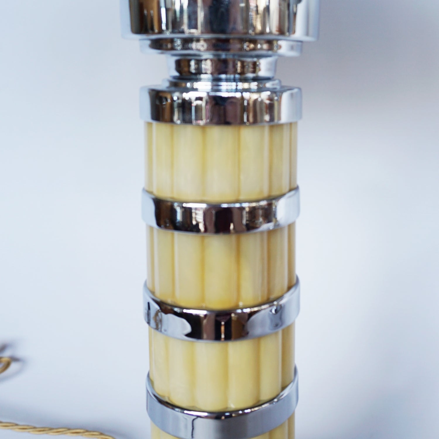 Art Deco Bakelite and Chrome Dome Lamps Jeroen Markies Art Deco 