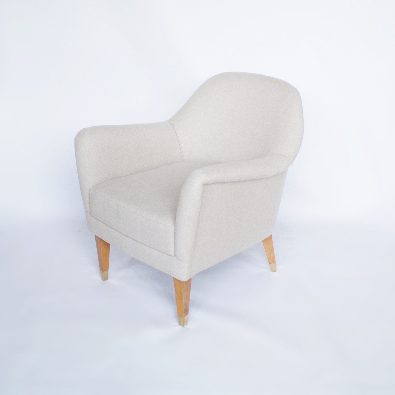 A Pair of Mid-Century Italian Tub Chairs Italian Circa 1950 Jeroen Markies Art Deco