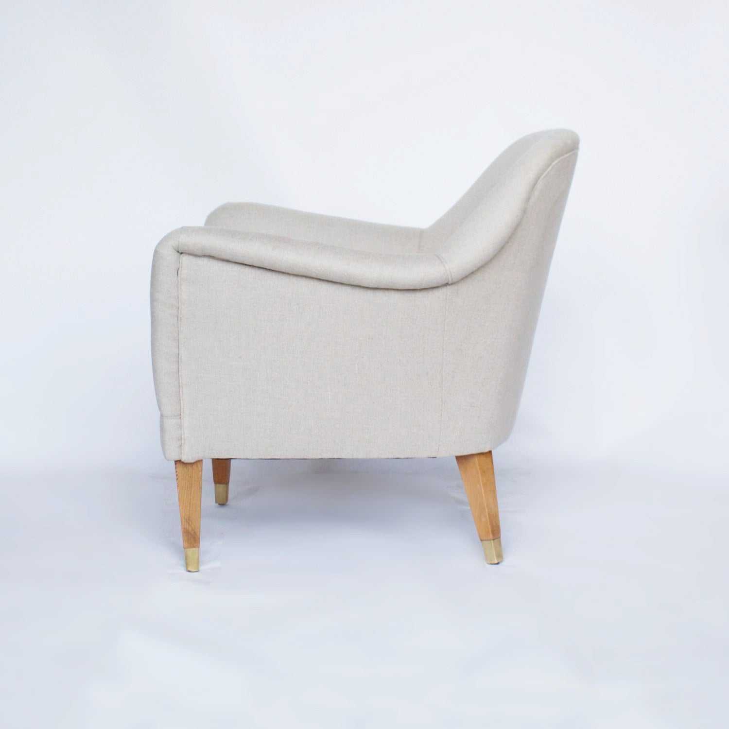 A Pair of Mid-Century Italian Tub Chairs Italian Circa 1950 Jeroen Markies Art Deco