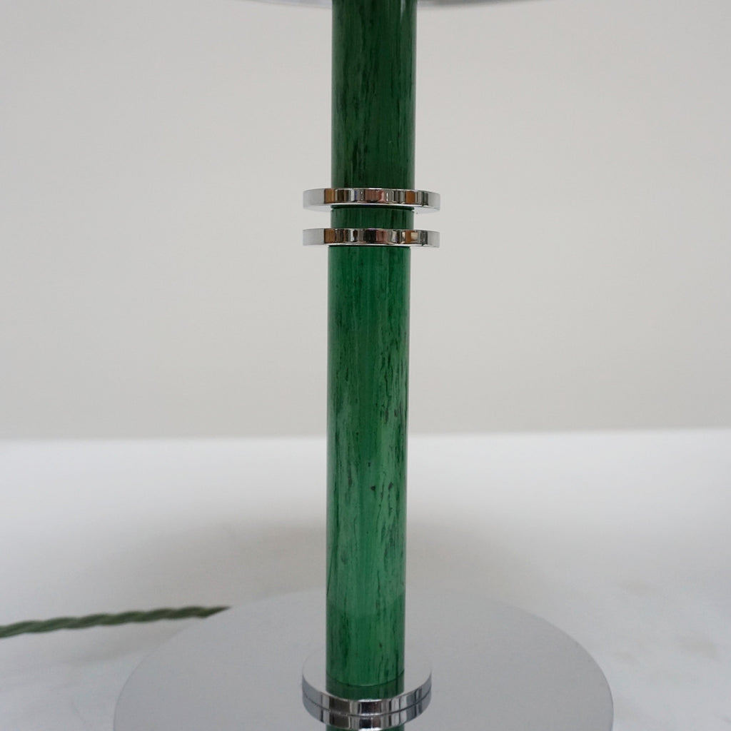 Art Deco Style Dome Lamps-Bakelite-chrome-Jeroen Markies Art Deco