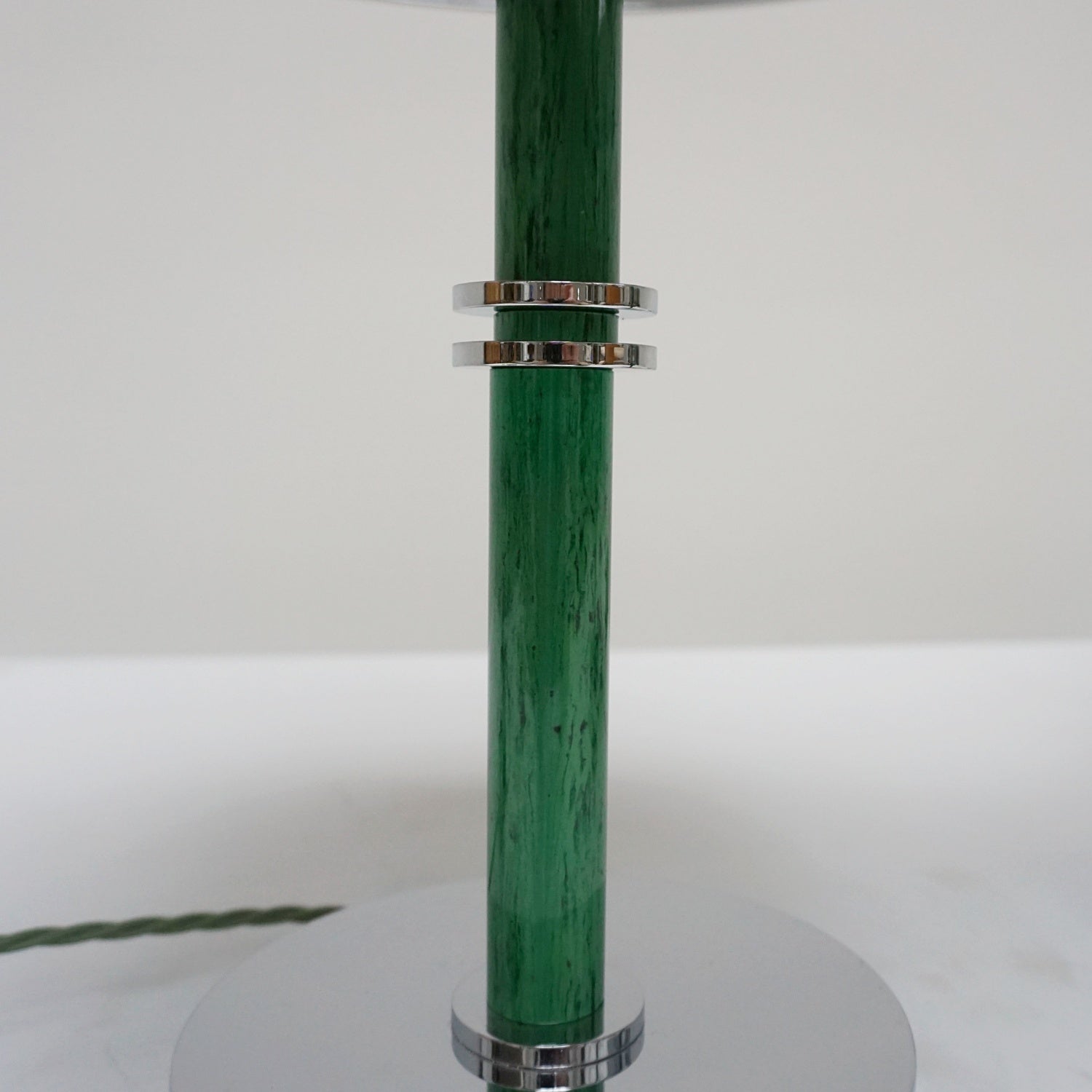 Art Deco Style Dome Lamps-Bakelite-chrome-Jeroen Markies Art Deco