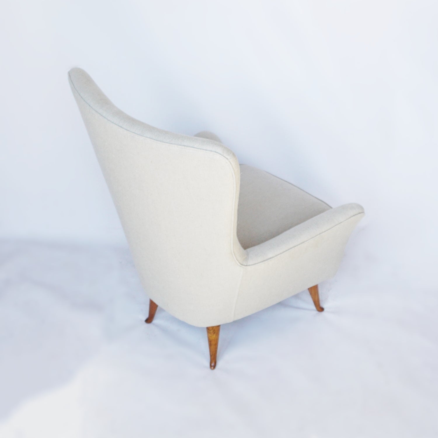 Pair of Italian Mid-Century Tub Chairs Jeroen Markies Art Deco 