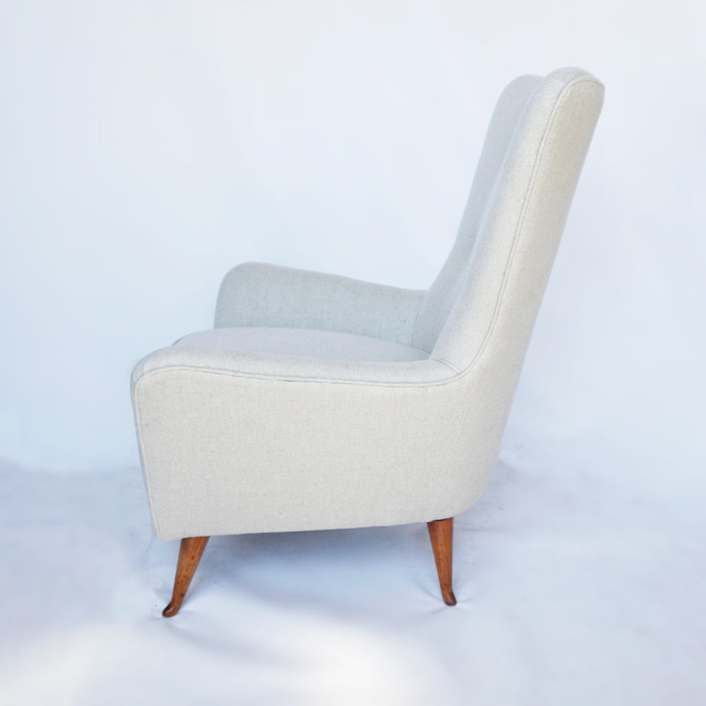 Pair of Italian Mid-Century Tub Chairs Jeroen Markies Art Deco 