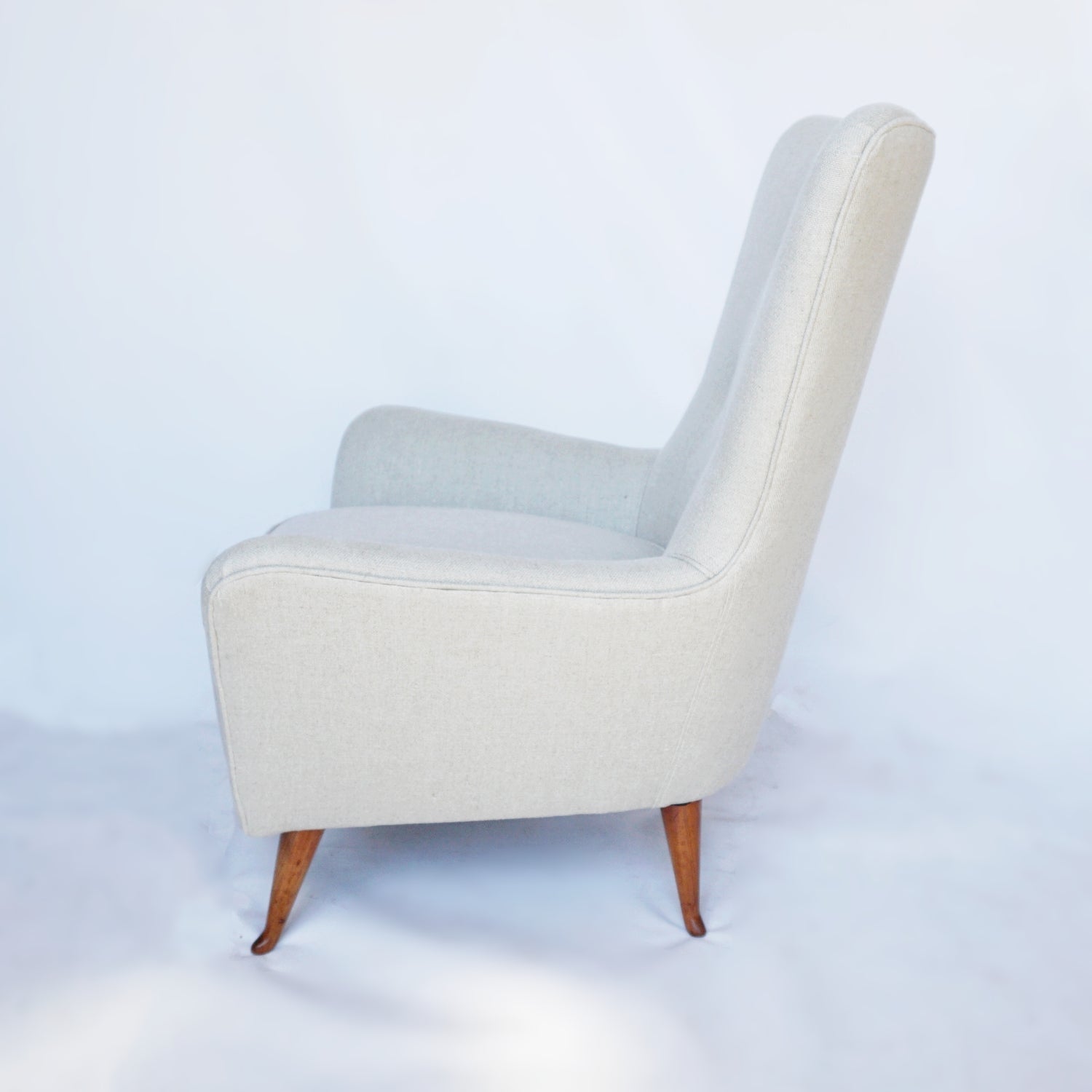 Pair of Italian Mid-Century Tub Chairs Jeroen Markies Art Deco 