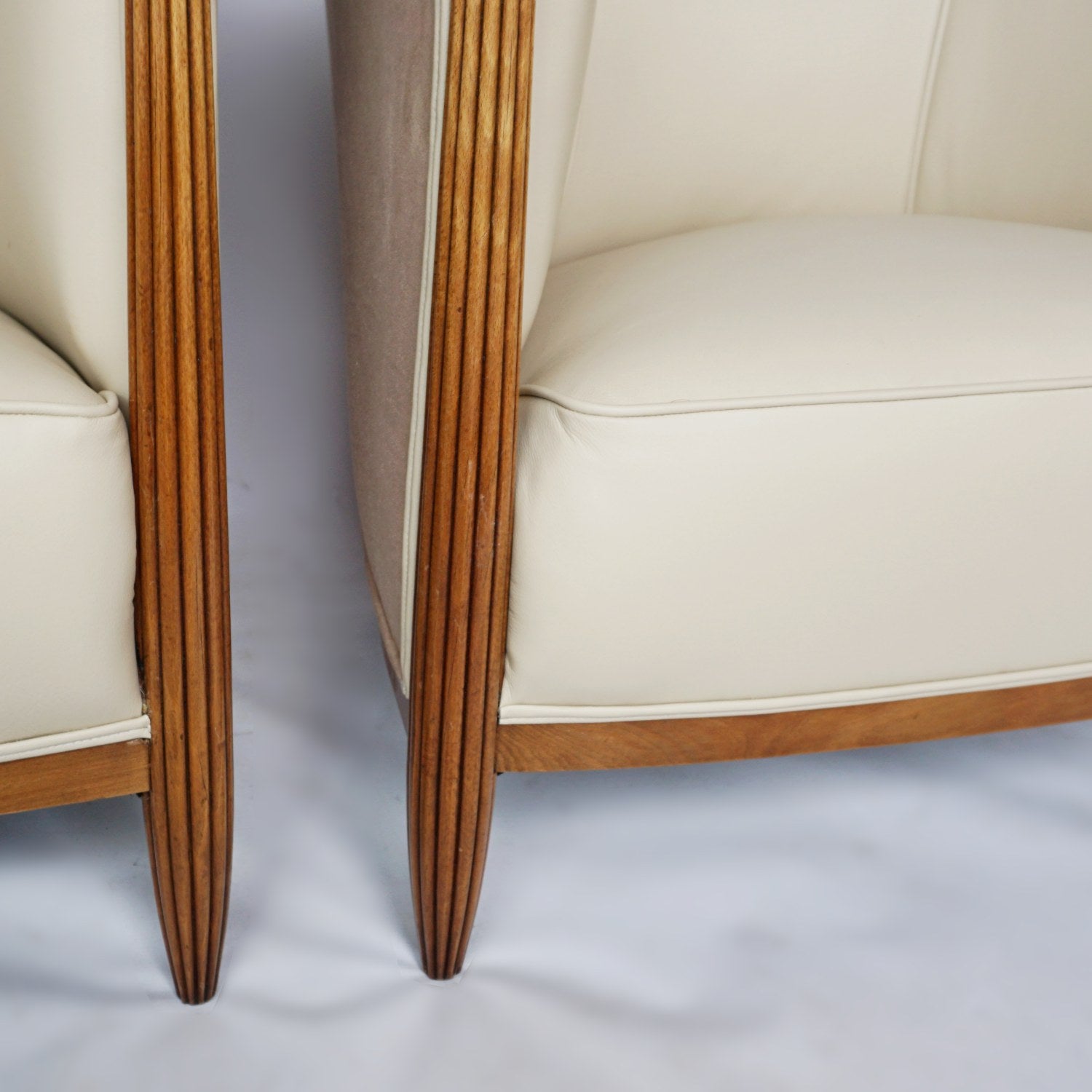 Pair of French Art Deco Tub Chairs Attributed to Paul Follot Jeroen Markies Art Deco