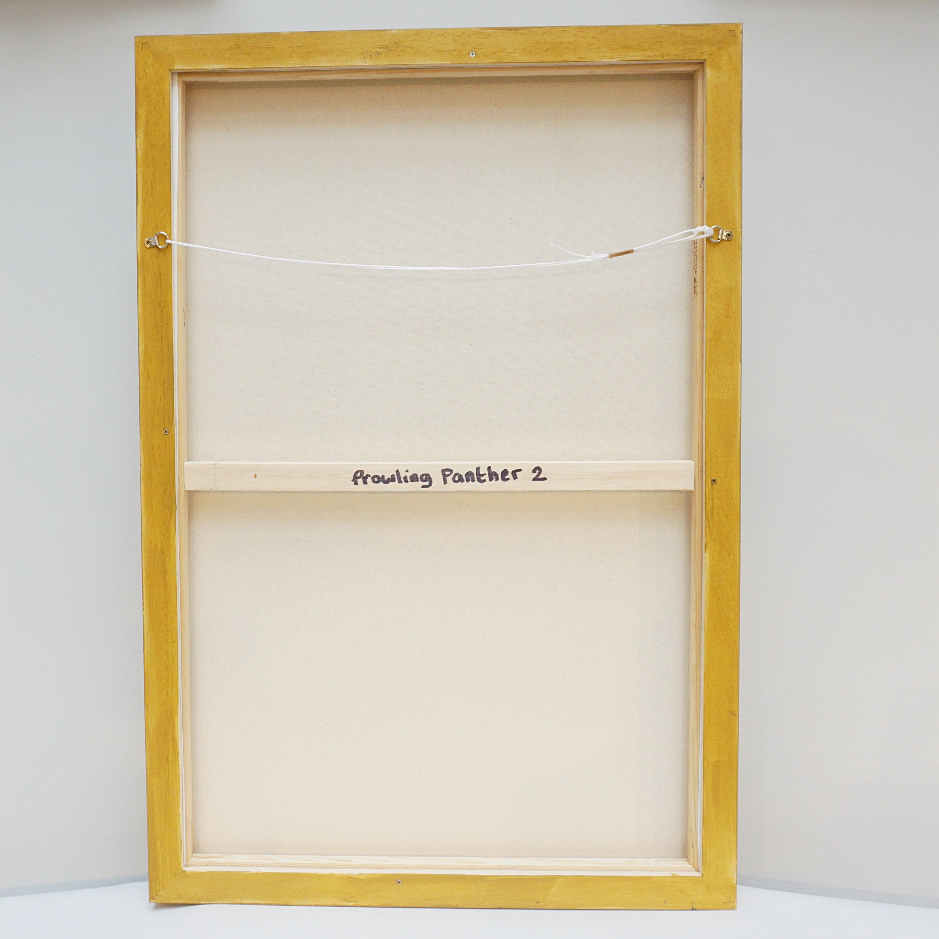 'Prowling Panther' An Art Deco style contemporary painting by Vera Jefferson - Jeroen Markies Art Deco