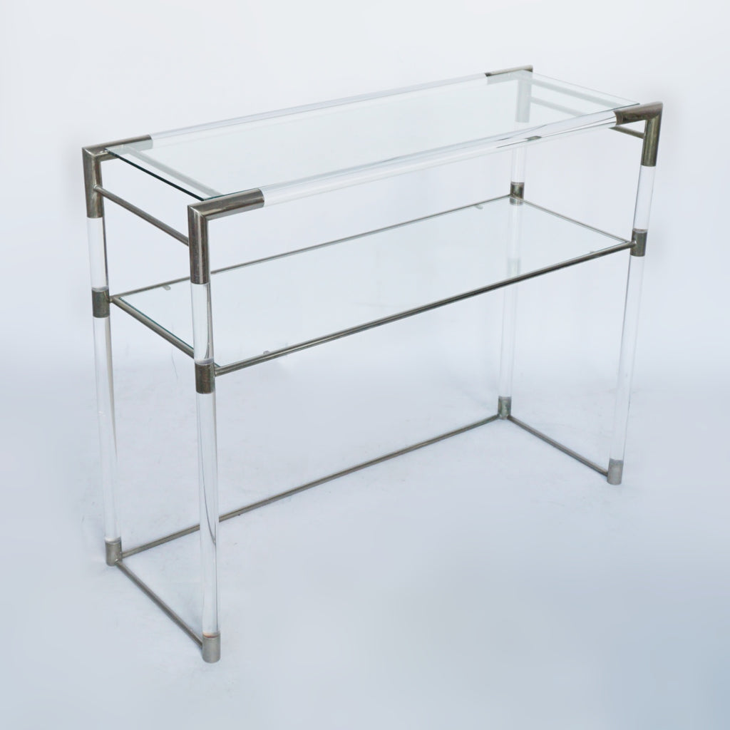 Perspex Console Table