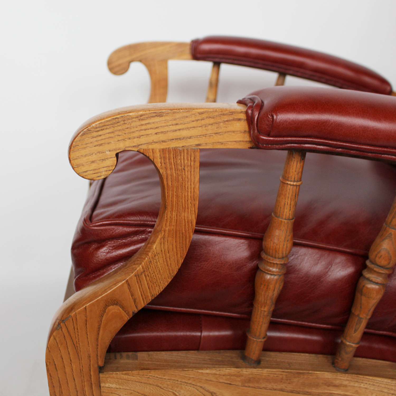 A pair of Philip Webb Arts & Crafts reclining armchairs circa 1900