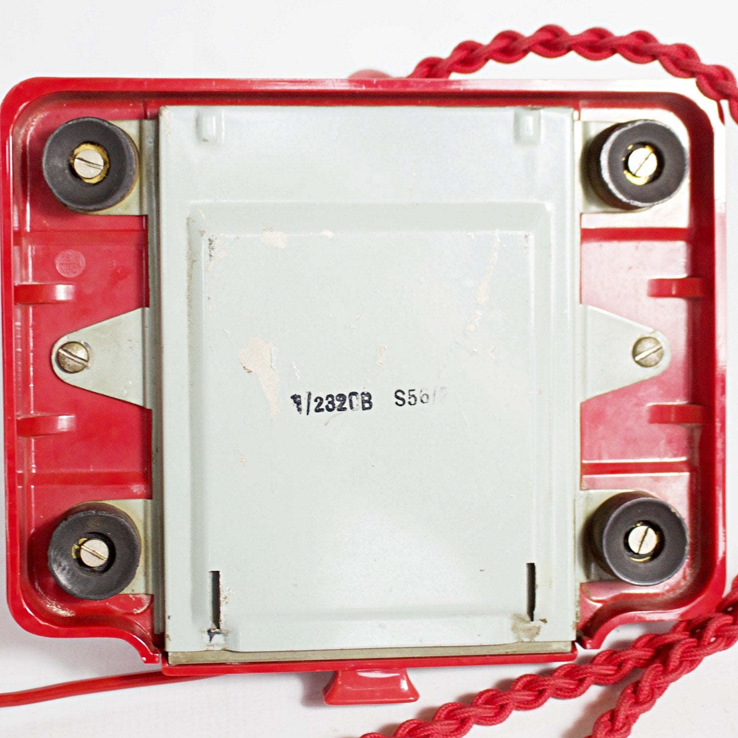 Original GPO 200 Series Red Bakelite Telephone Jeroen Markies Art Deco