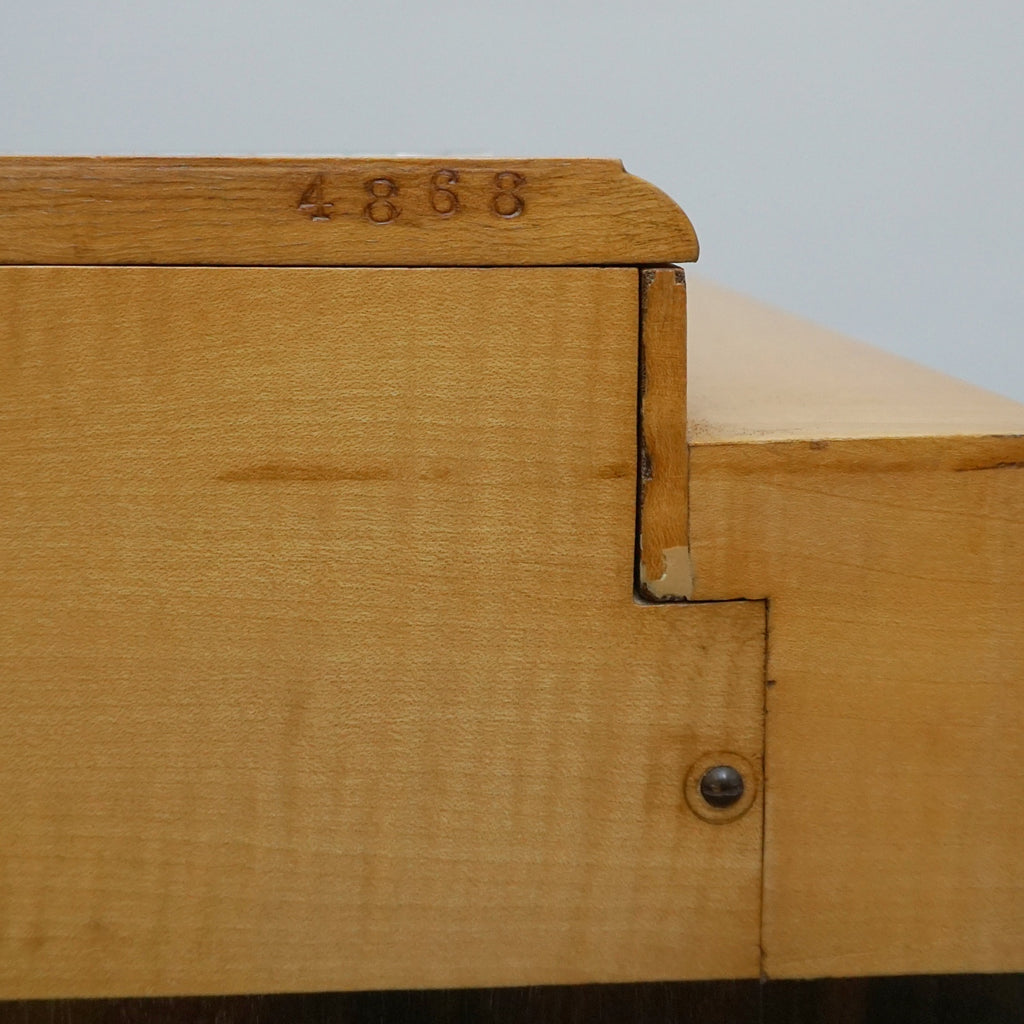 Art Deco Satin Birch Veneered-Eavestaff-Upright-Piano-Art-Deco-Original-Jeroen Markies Art Deco