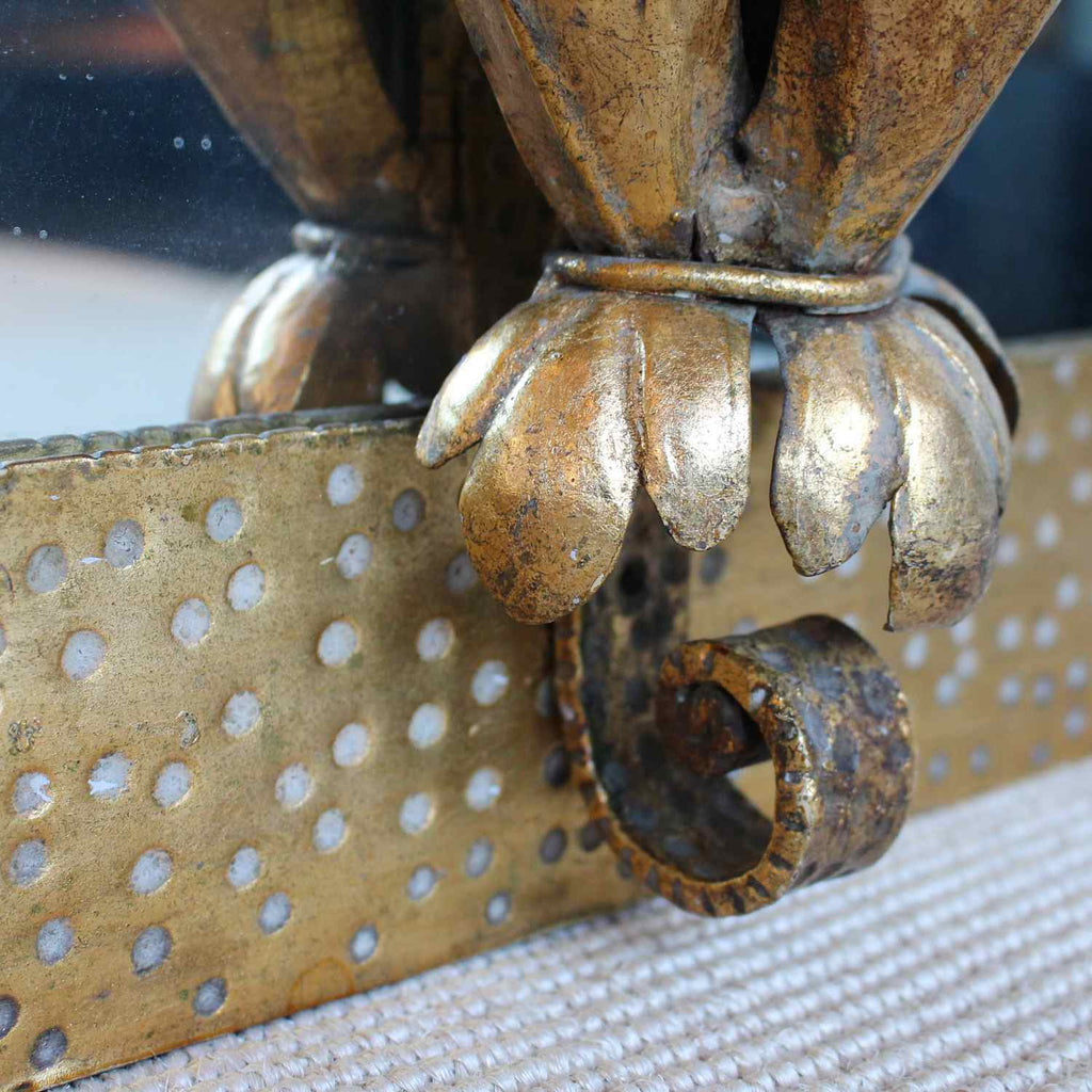 Pier Luigi Colli large hall mirror with integral console table at Jeroen Markies