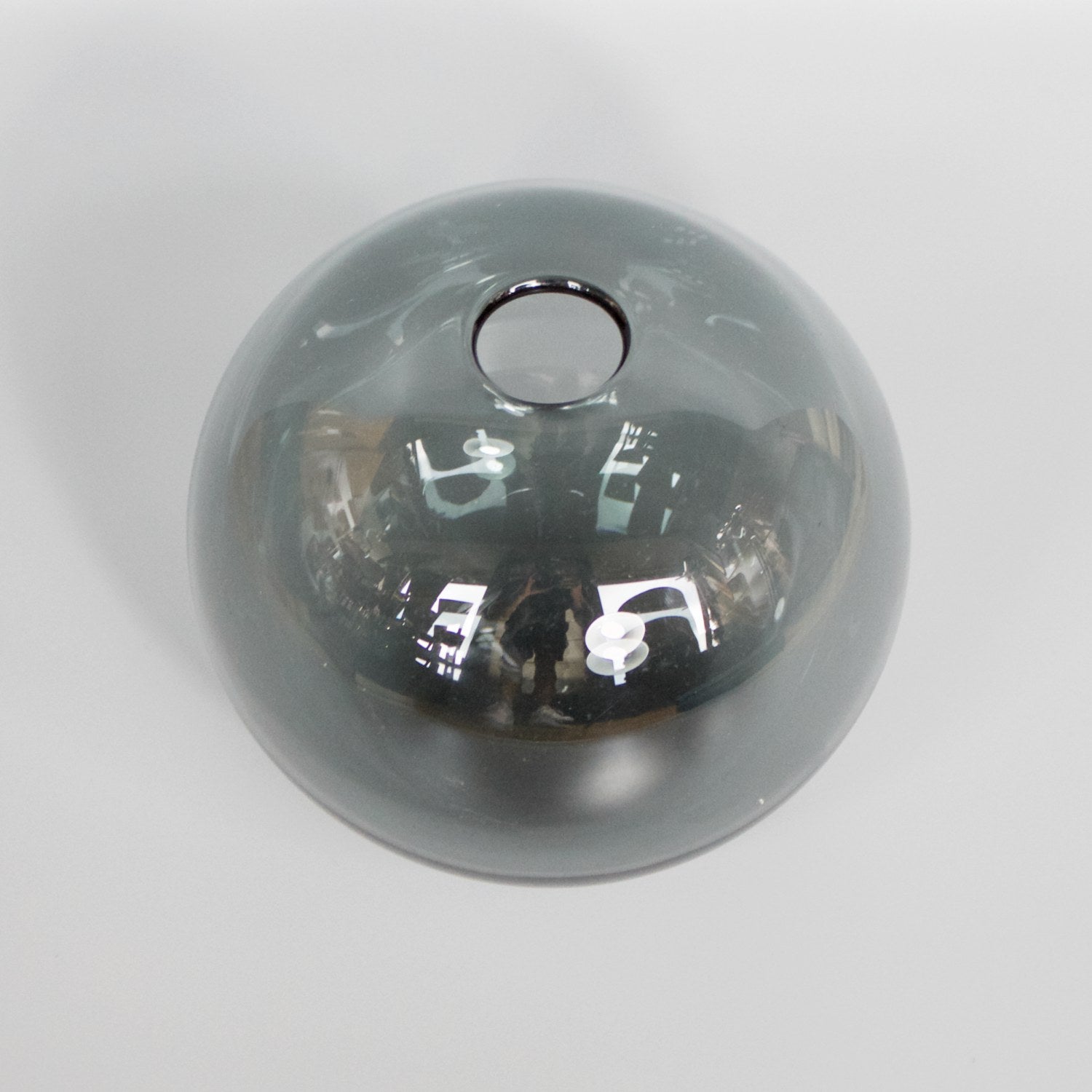 Smoked Pin Blown Vase