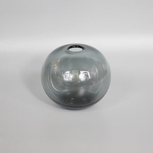 Smoked Pin Blown Vase