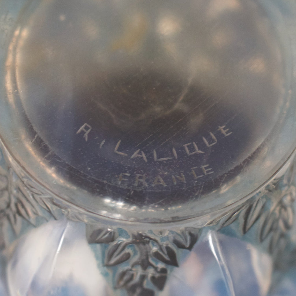'Rampillon' Art Deco Opalescent Glass Vase by René Lalique - René Lalique Glass -  Jeroen Markies Art Deco