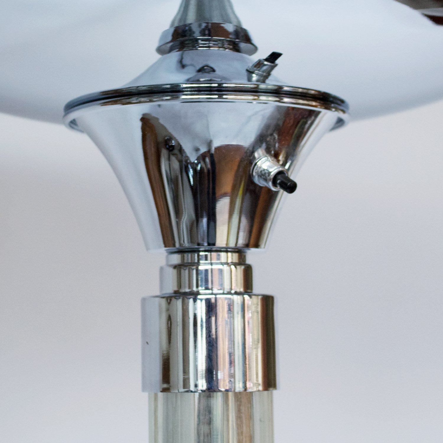 Art Deco Chromed Metal Uplighter Floor Lamp Jeroen Markies Art Deco