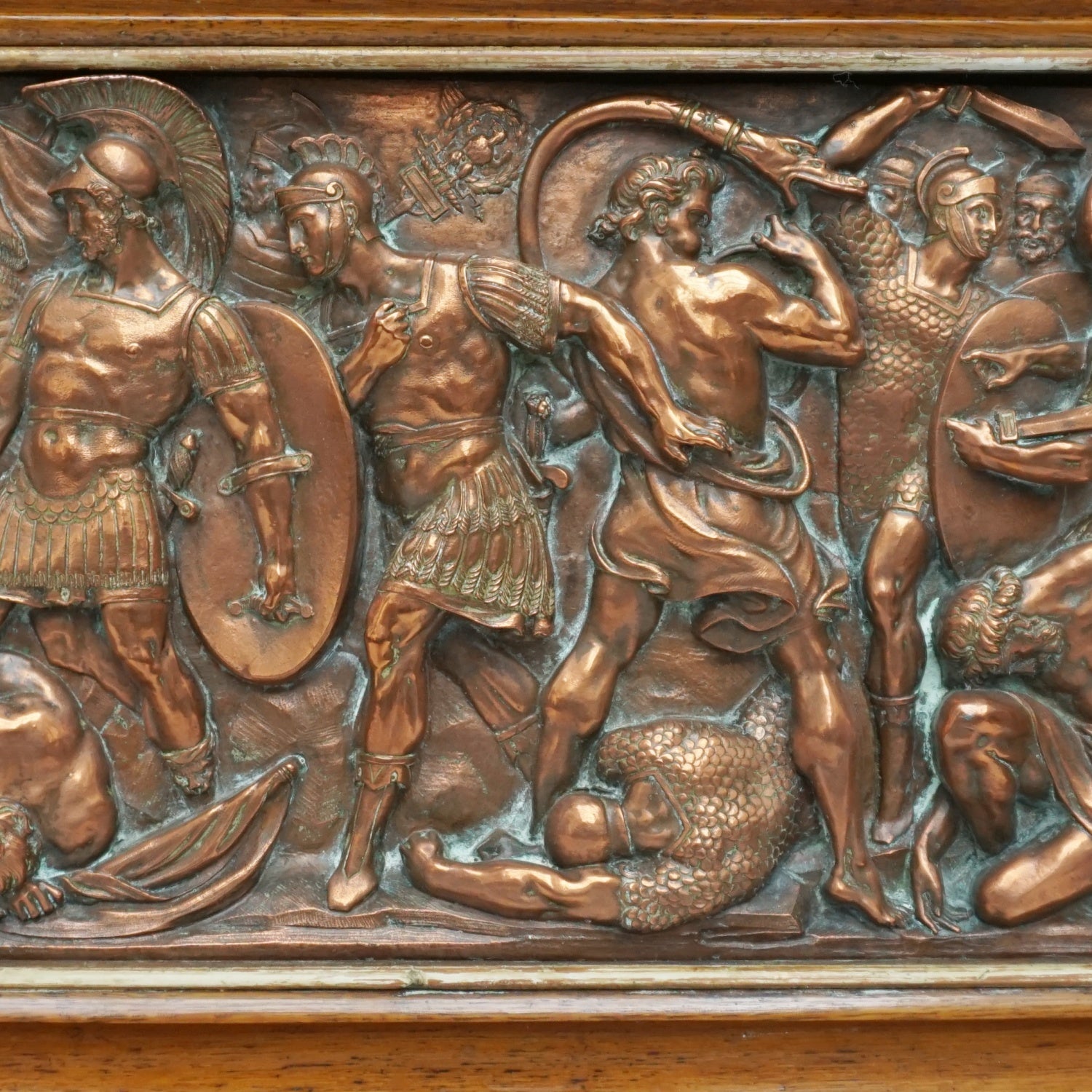 Late 19th Century Copper Relief English Circa 1880 - Jeroen Markies Art Deco