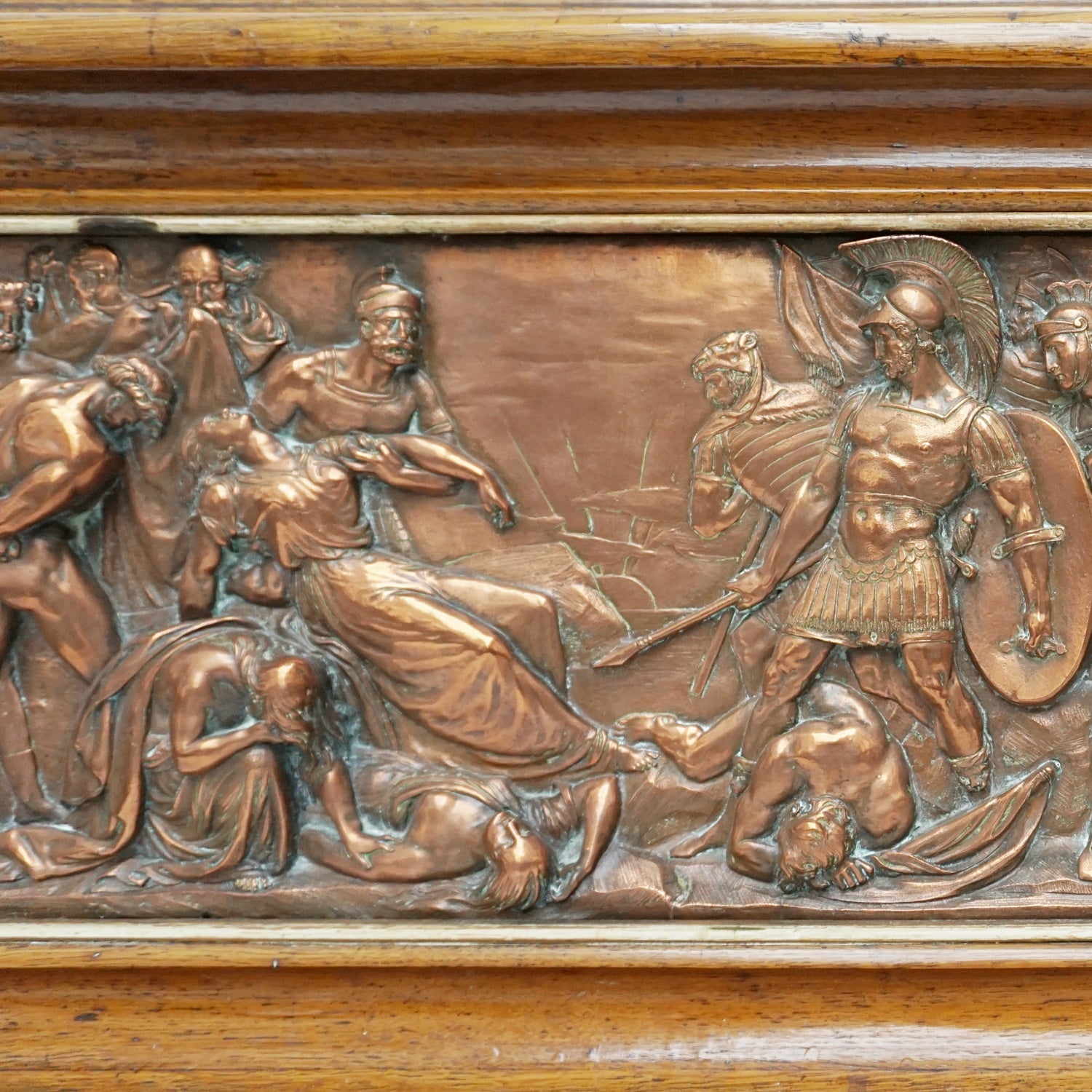 Late 19th Century Copper Relief English Circa 1880 - Jeroen Markies Art Deco