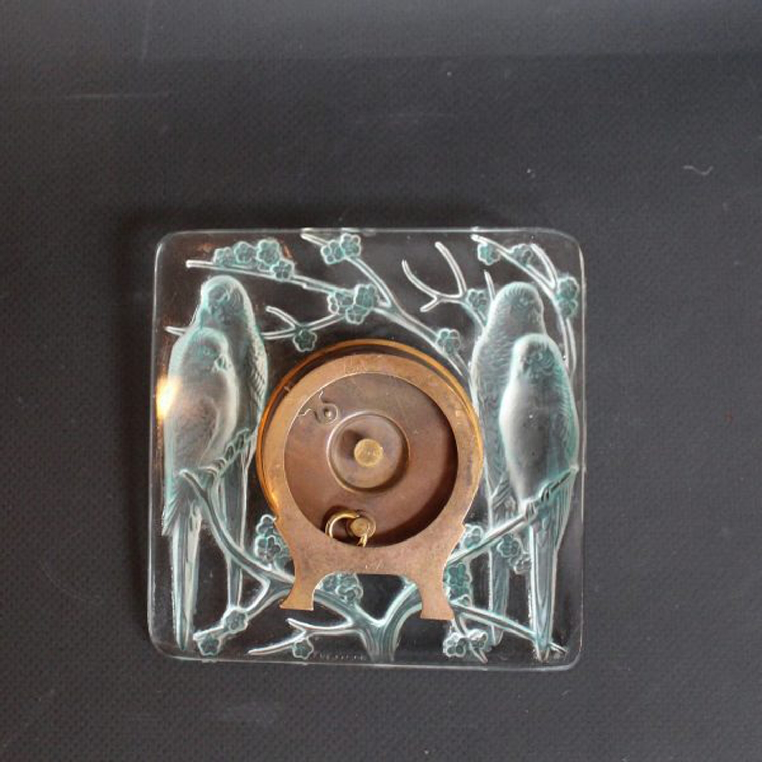 René lalique Inséparables Clock