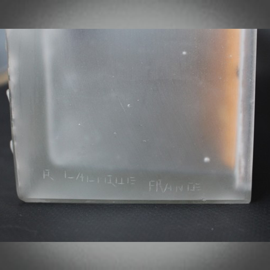 René Lalique Quatre Moineaux Clock