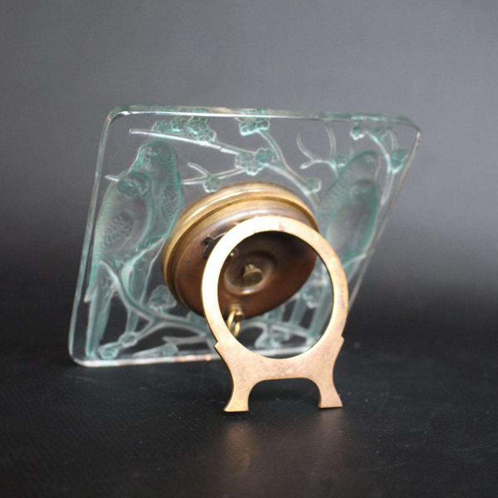 René lalique Inséparables Clock