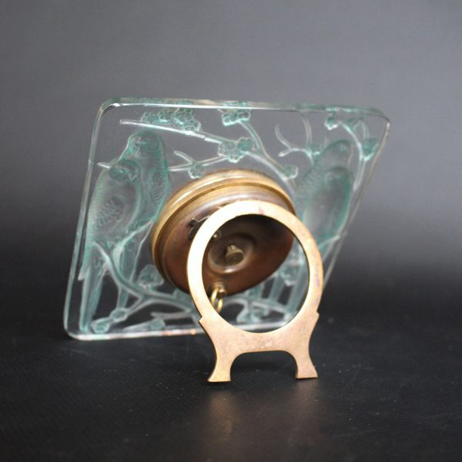 René lalique Inséparables Clock