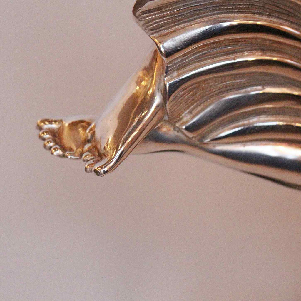 Maurice Guiraud-Riviere The Comet La Cométe Art Deco bronze sculpture