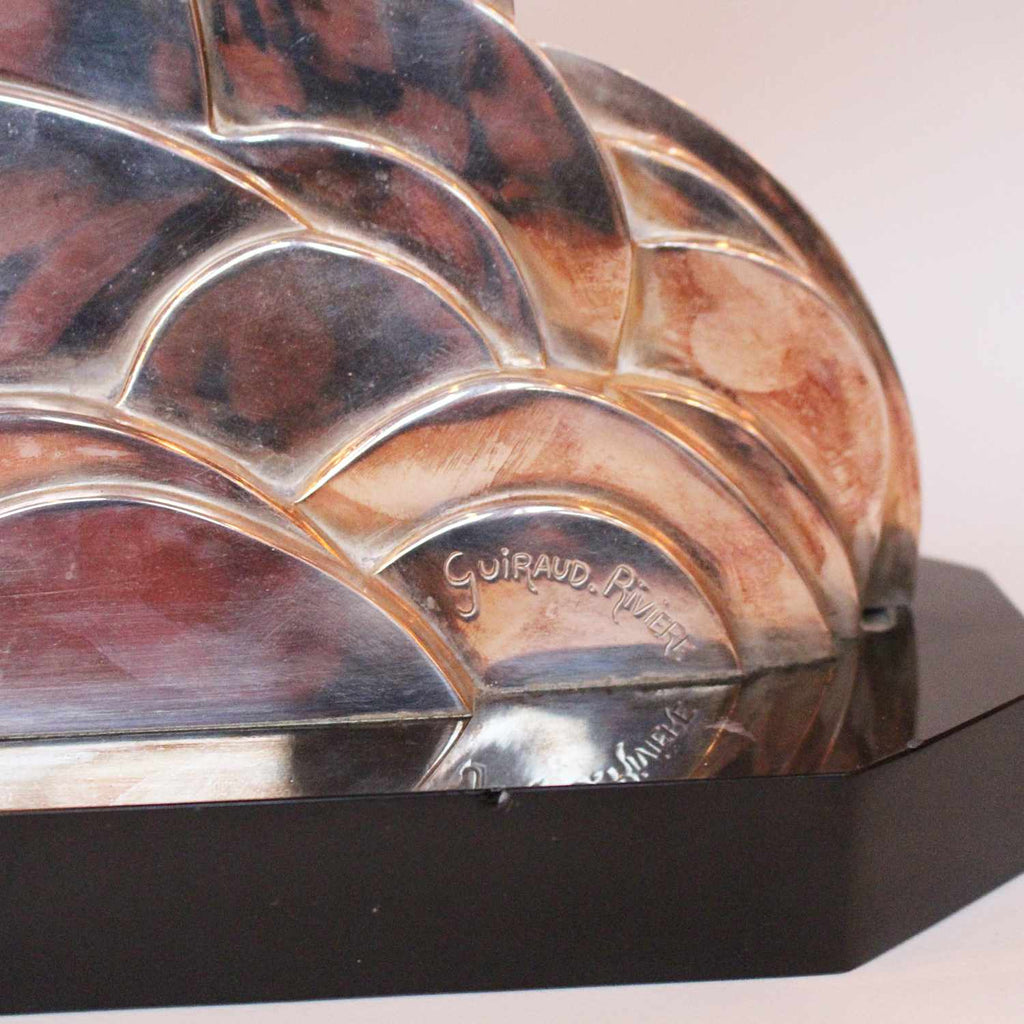 Maurice Guiraud-Riviere The Comet La Cométe Art Deco bronze sculpture